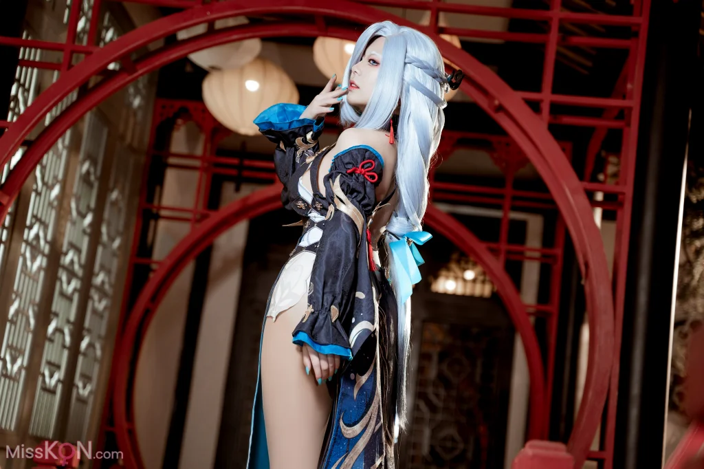 Coser@虎森森_ 原神 申鹤 冷花幽露