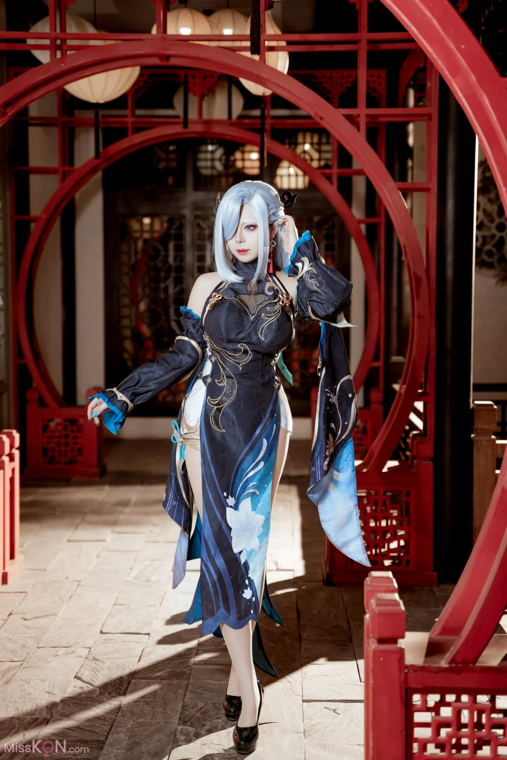 Coser@虎森森_ 原神 申鹤 冷花幽露