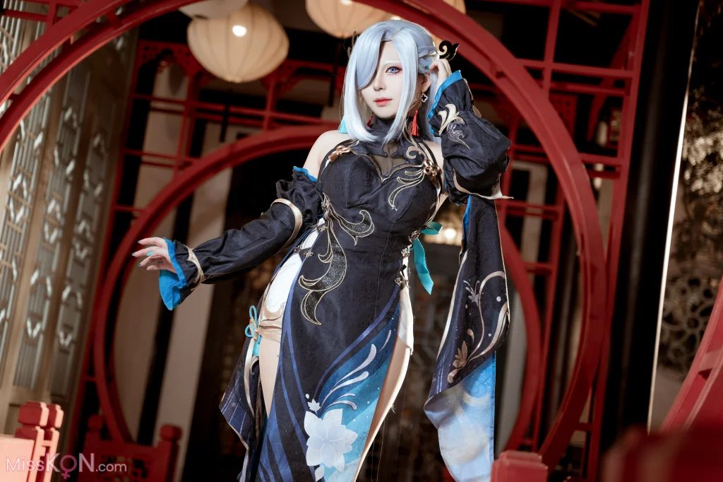 Coser@虎森森_ 原神 申鹤 冷花幽露
