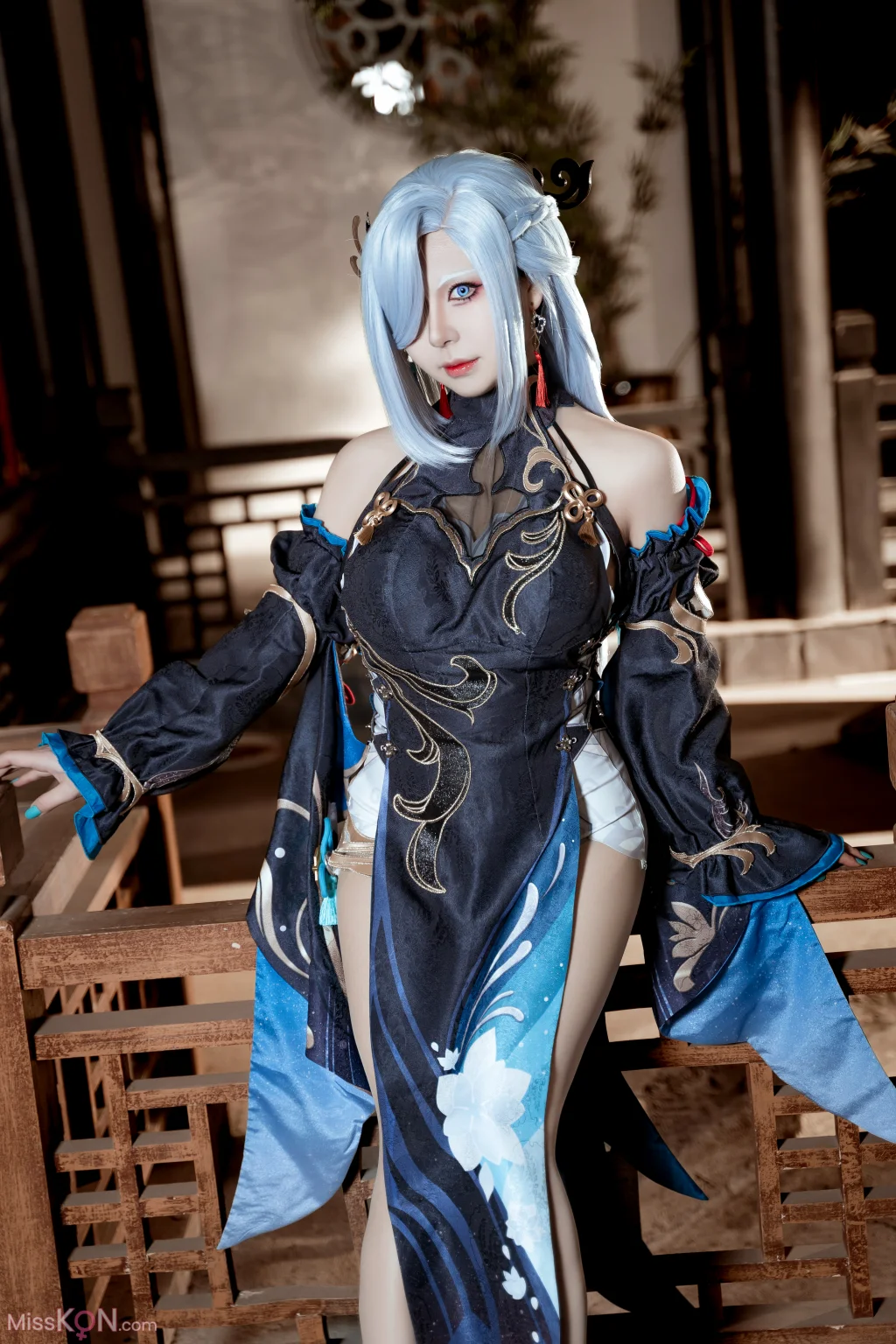 Coser@虎森森_ 原神 申鹤 冷花幽露