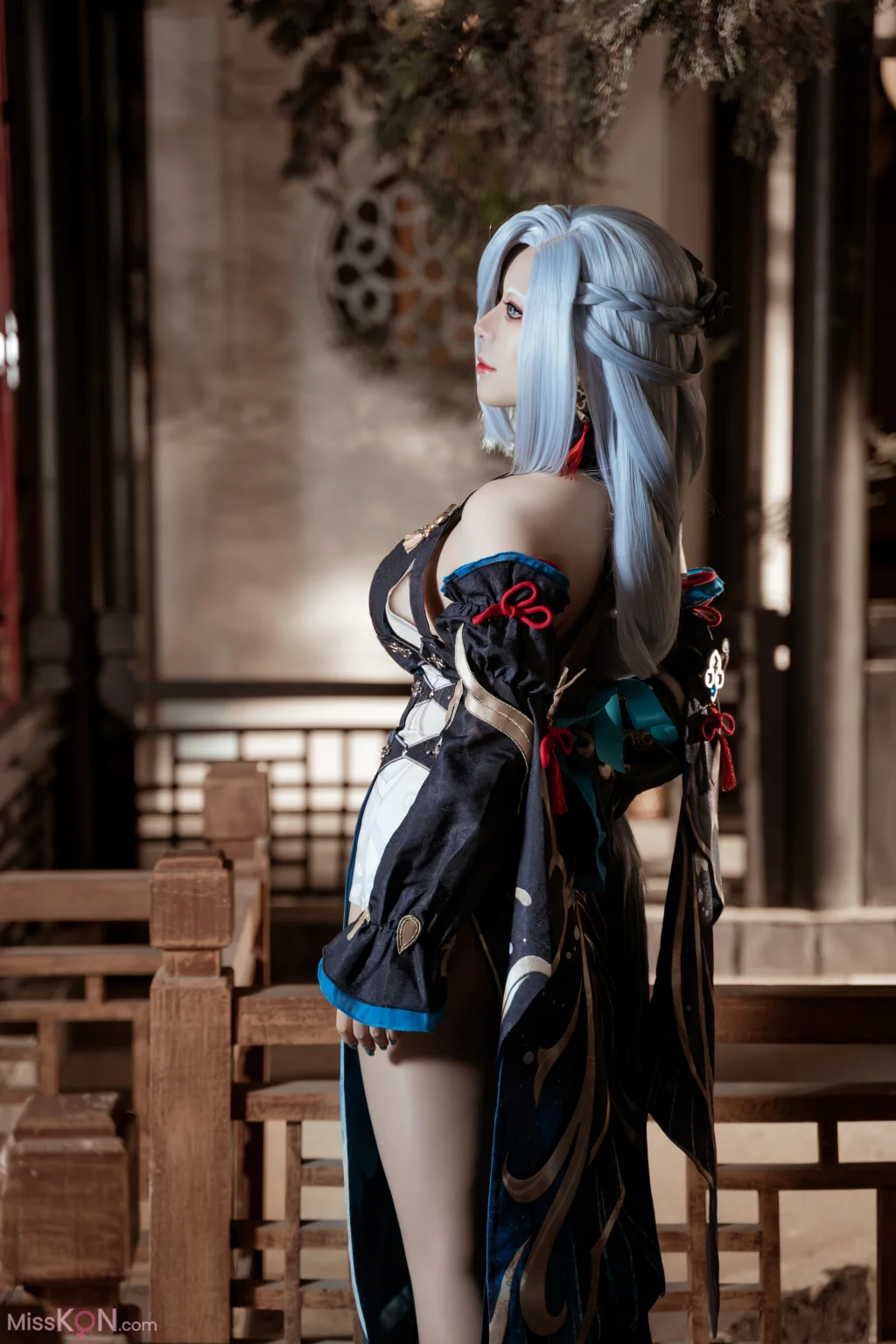 Coser@虎森森_ 原神 申鹤 冷花幽露