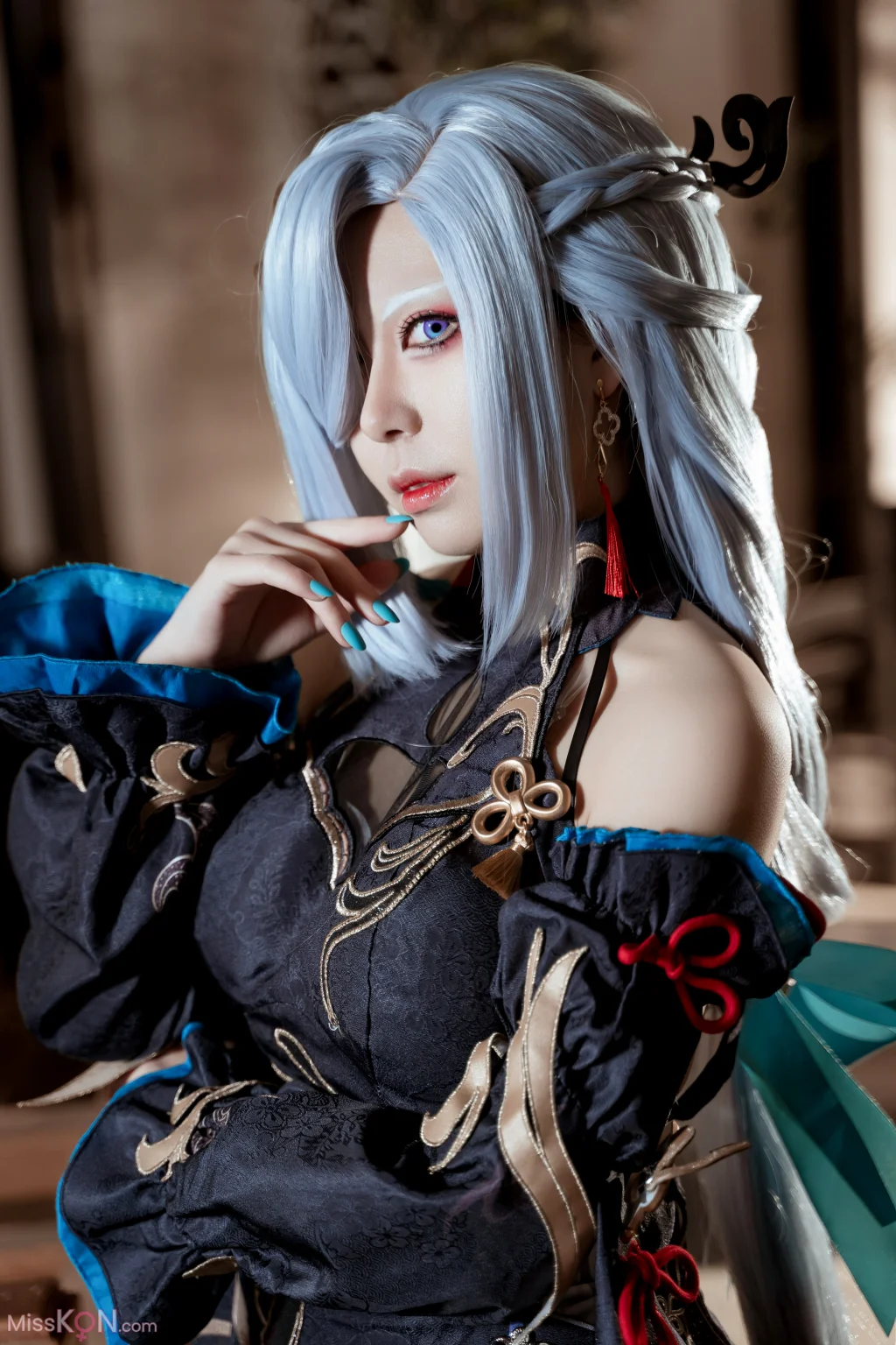 Coser@虎森森_ 原神 申鹤 冷花幽露