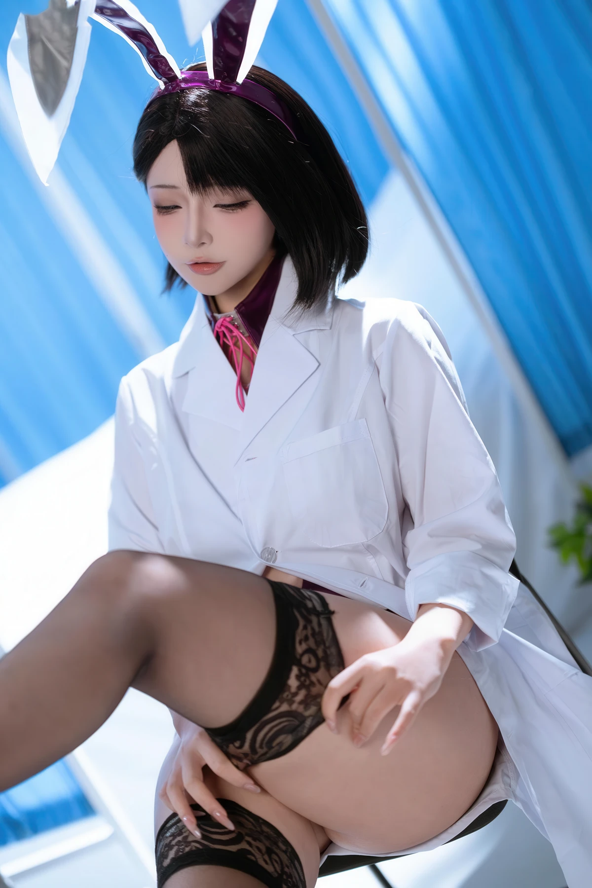 Cosplay Yuuhui玉汇 – 校医室 Set.01