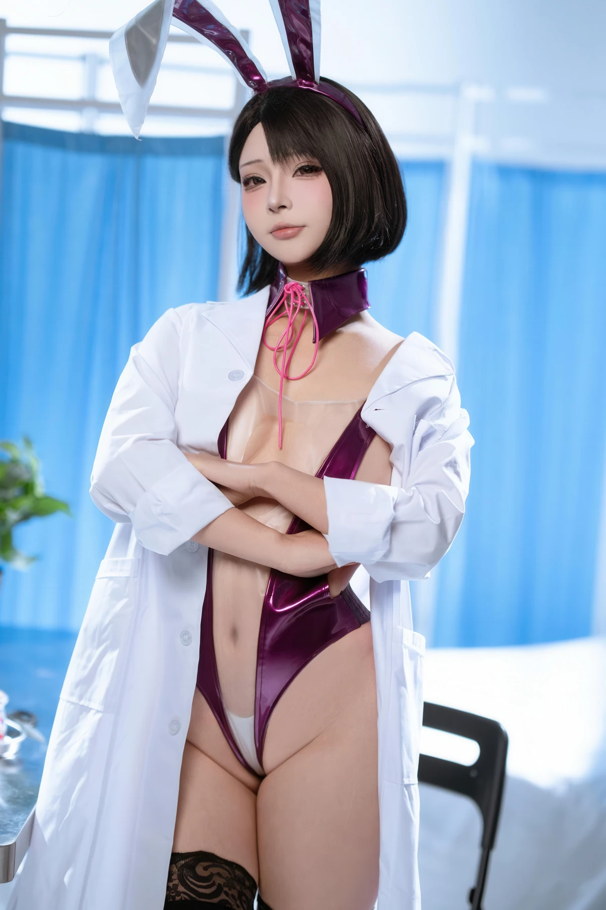 Cosplay Yuuhui玉汇 – 校医室 Set.01