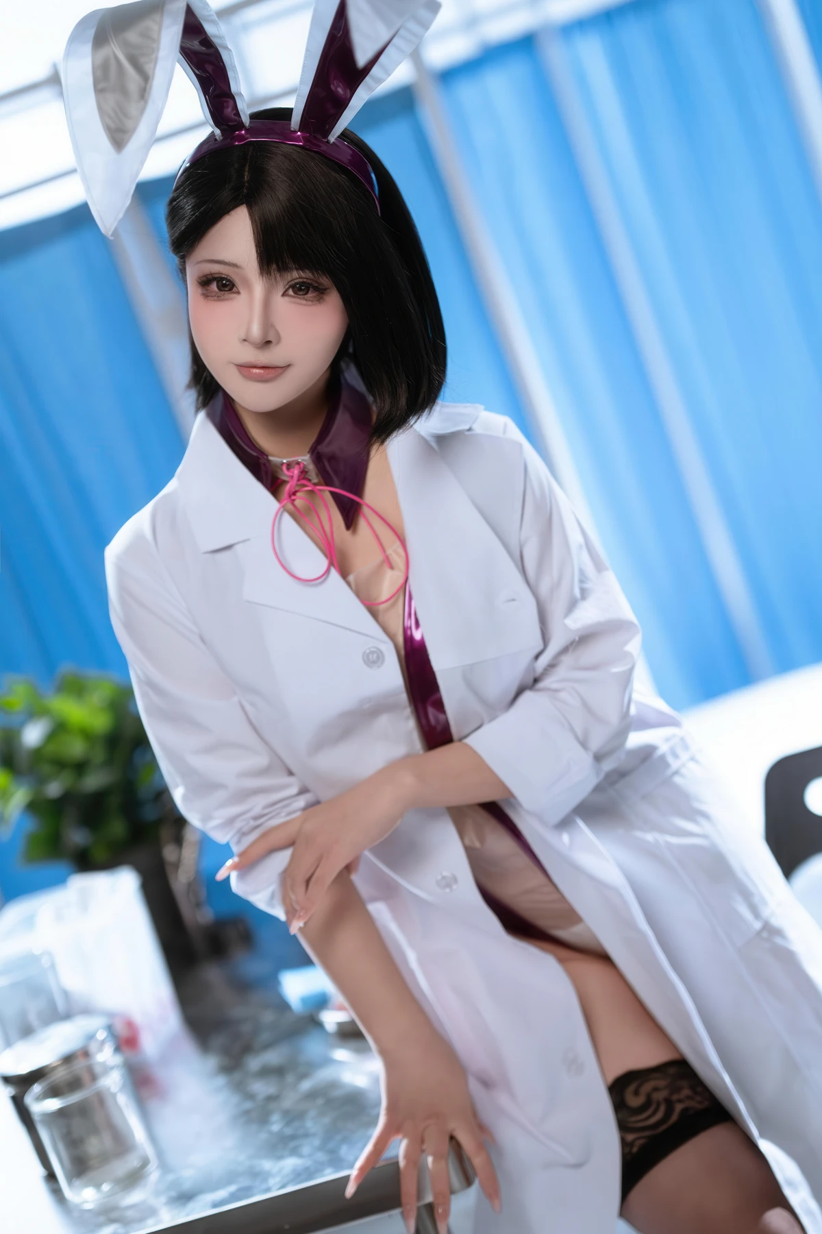 Cosplay Yuuhui玉汇 – 校医室 Set.01