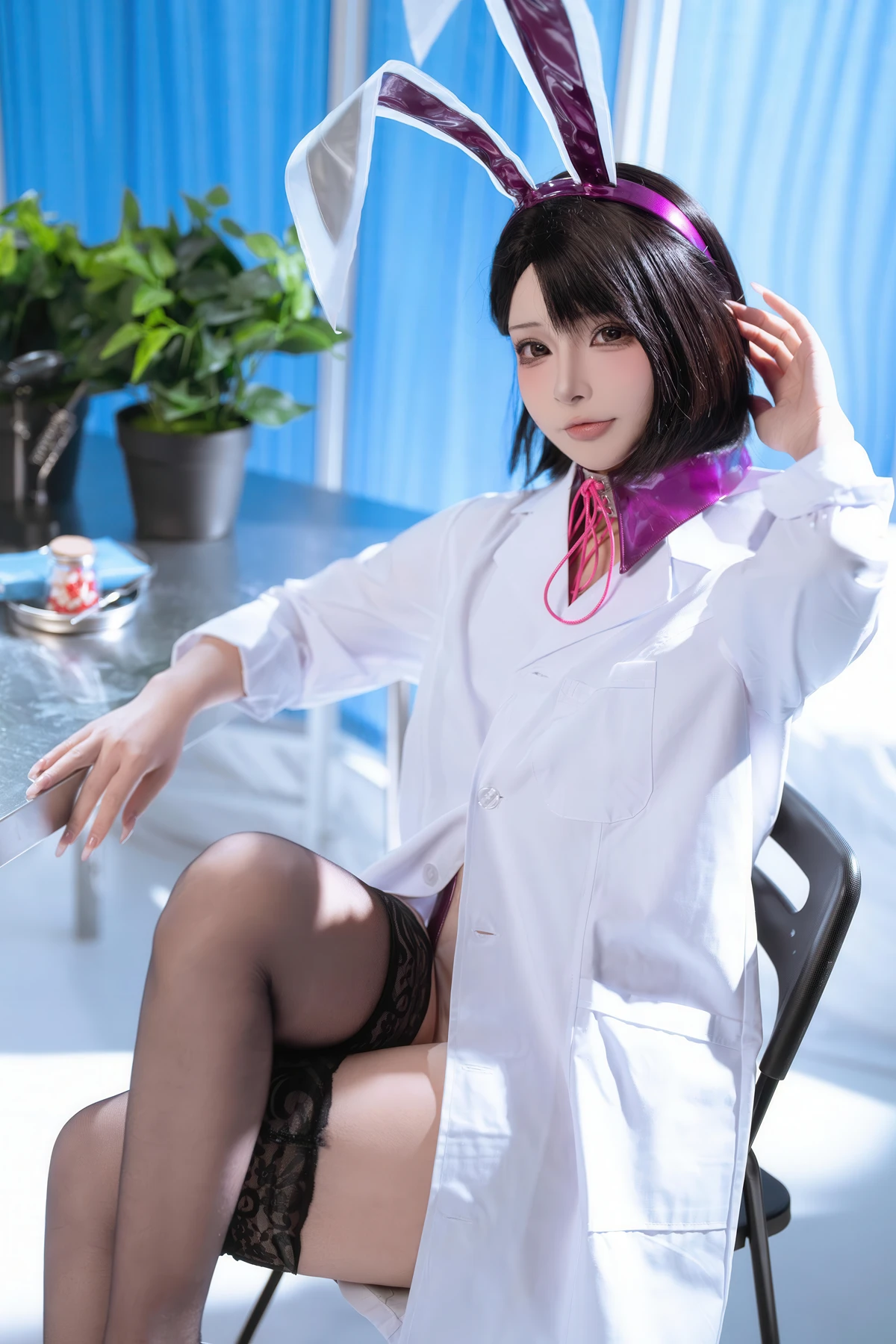 Cosplay Yuuhui玉汇 – 校医室 Set.01