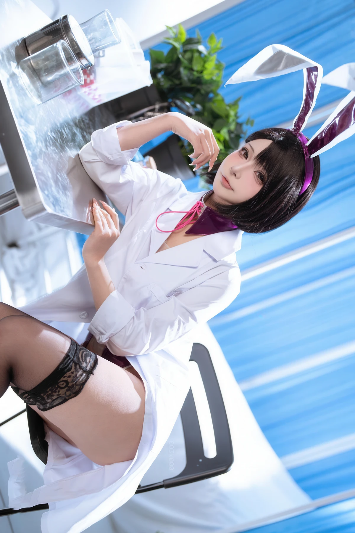 Cosplay Yuuhui玉汇 – 校医室 Set.01