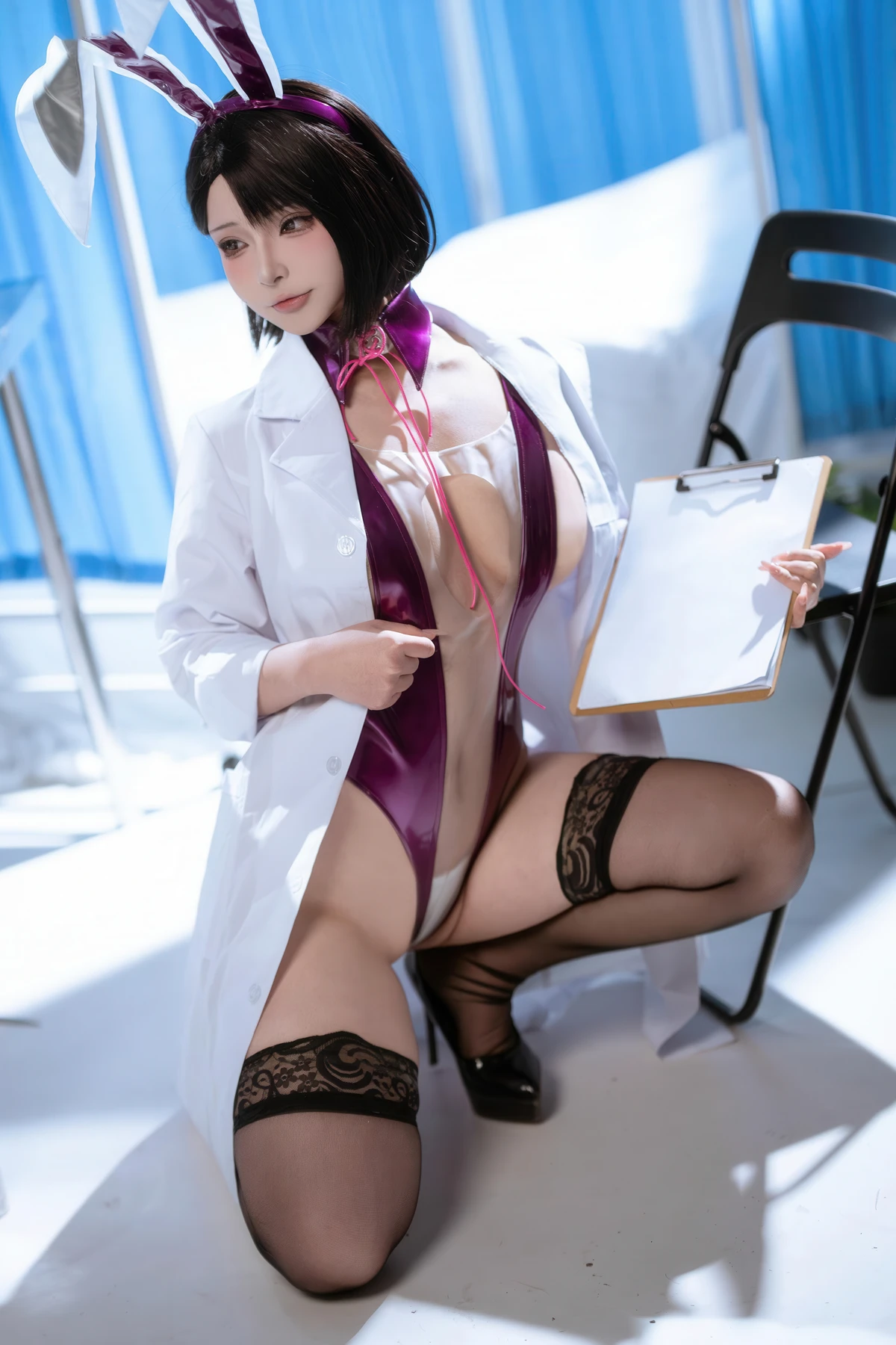 Cosplay Yuuhui玉汇 – 校医室 Set.01