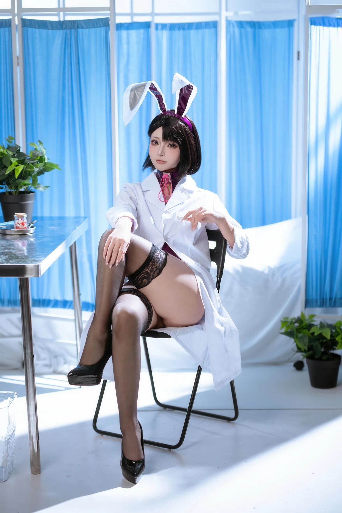 Cosplay Yuuhui玉汇 – 校医室 Set.01