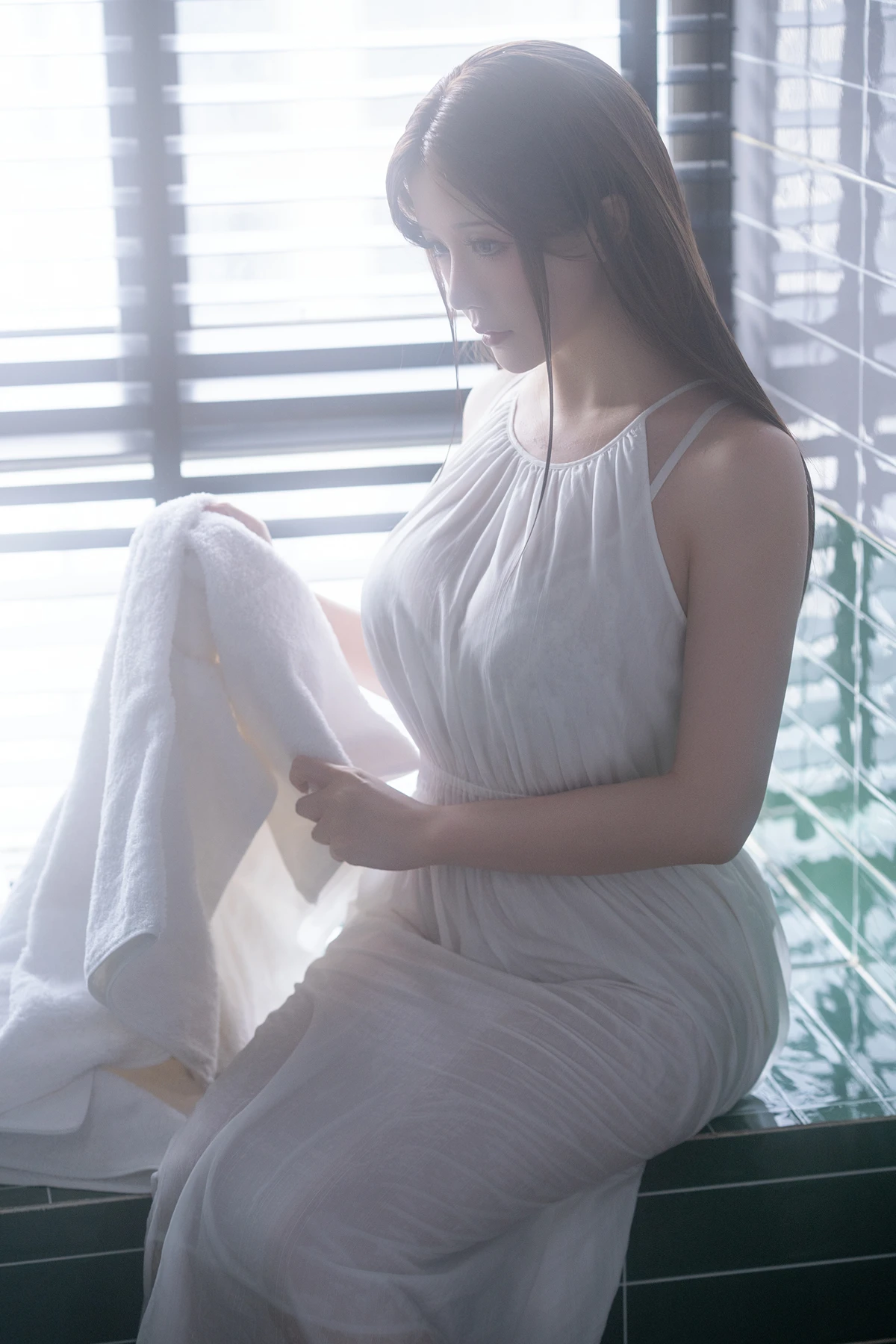 Cosplay 星之迟迟Hoshilily – 雨天的奇妙偶遇