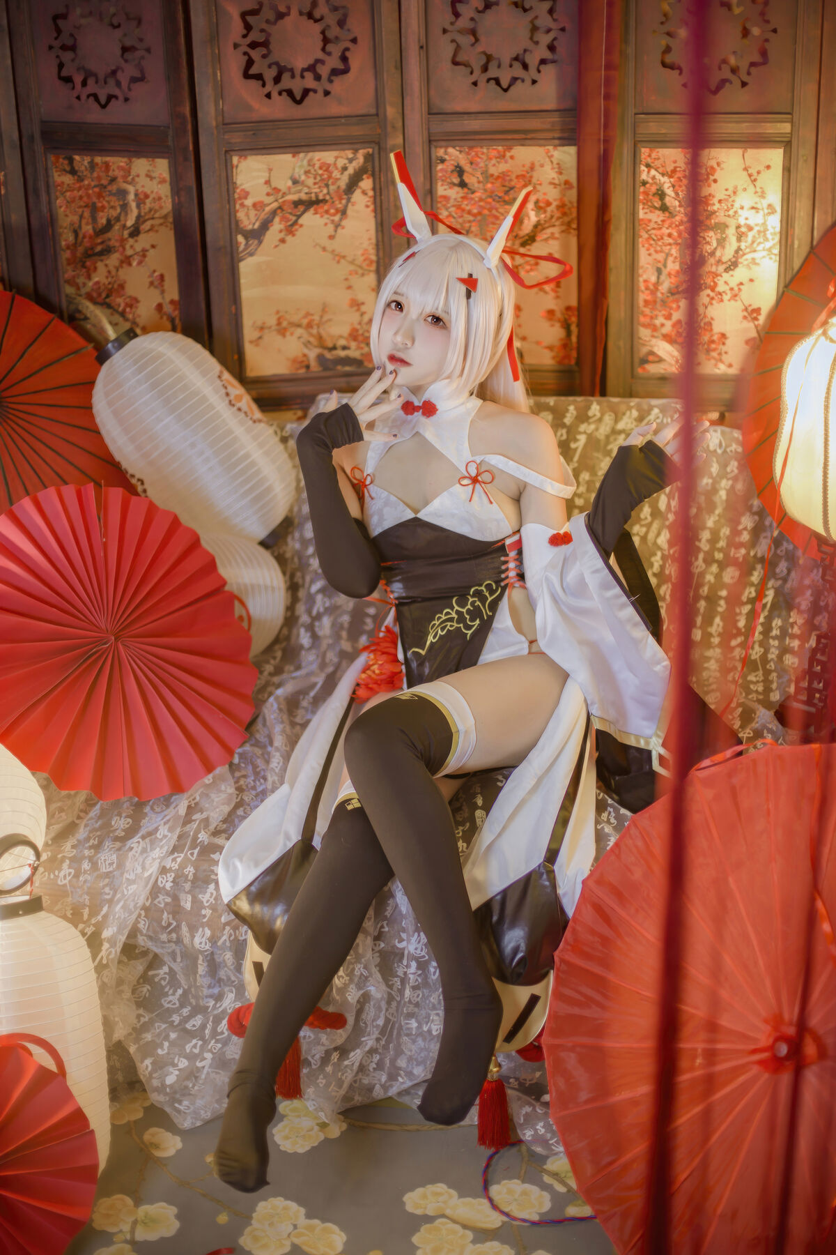 Coser@二佐Nisa - 碧蓝航线 绫波新春旗袍