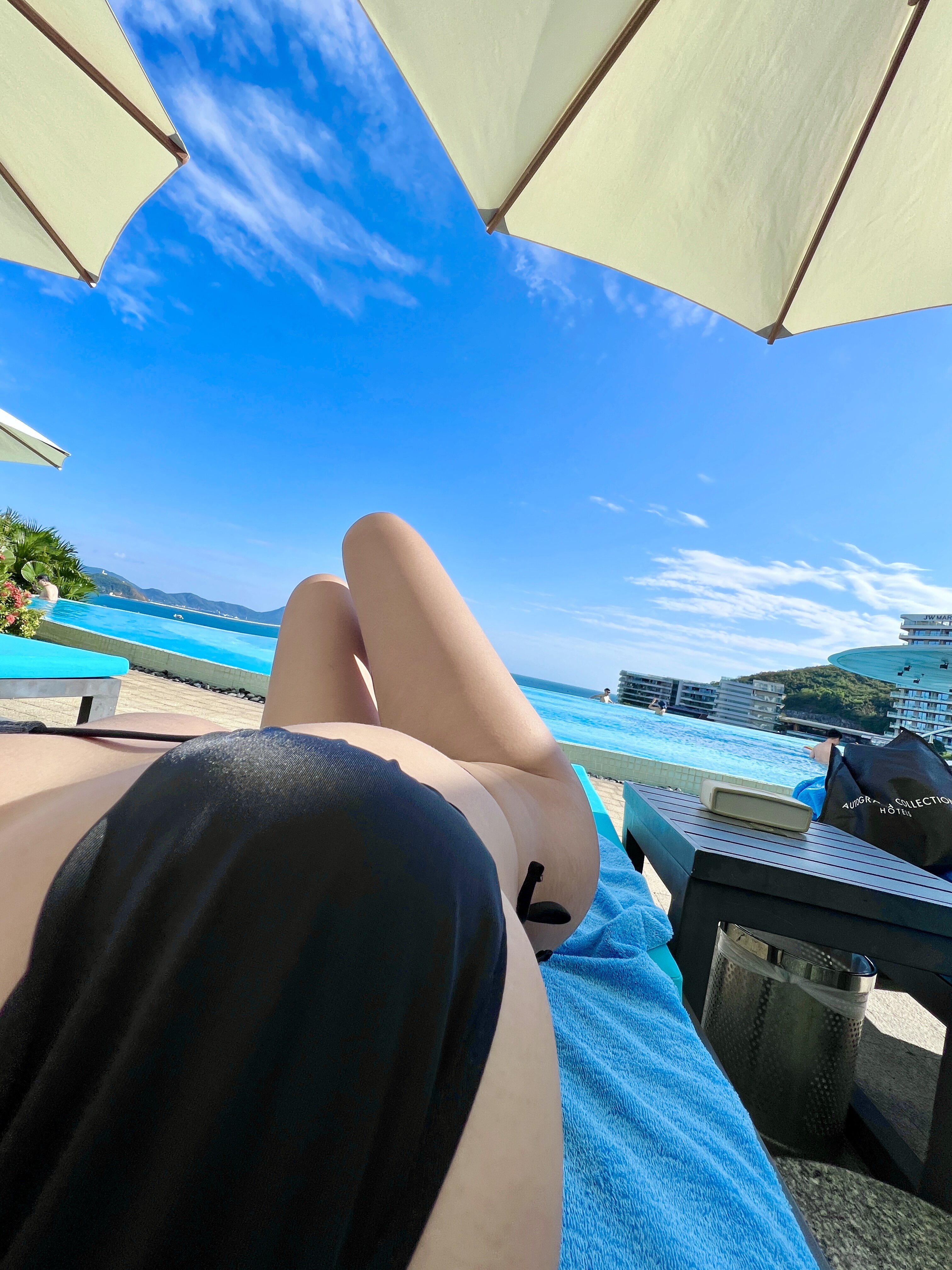 洁己u – 微密圈系列蓝天下的身材