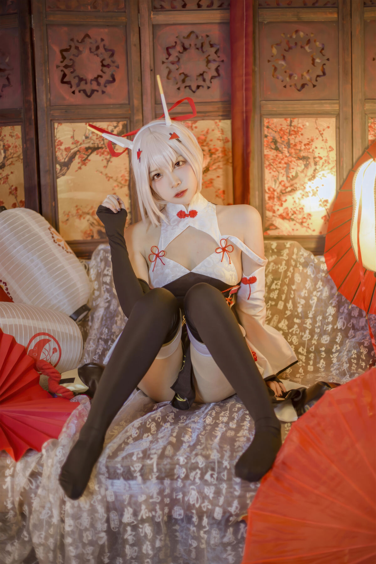 Coser@二佐Nisa - 碧蓝航线 绫波新春旗袍