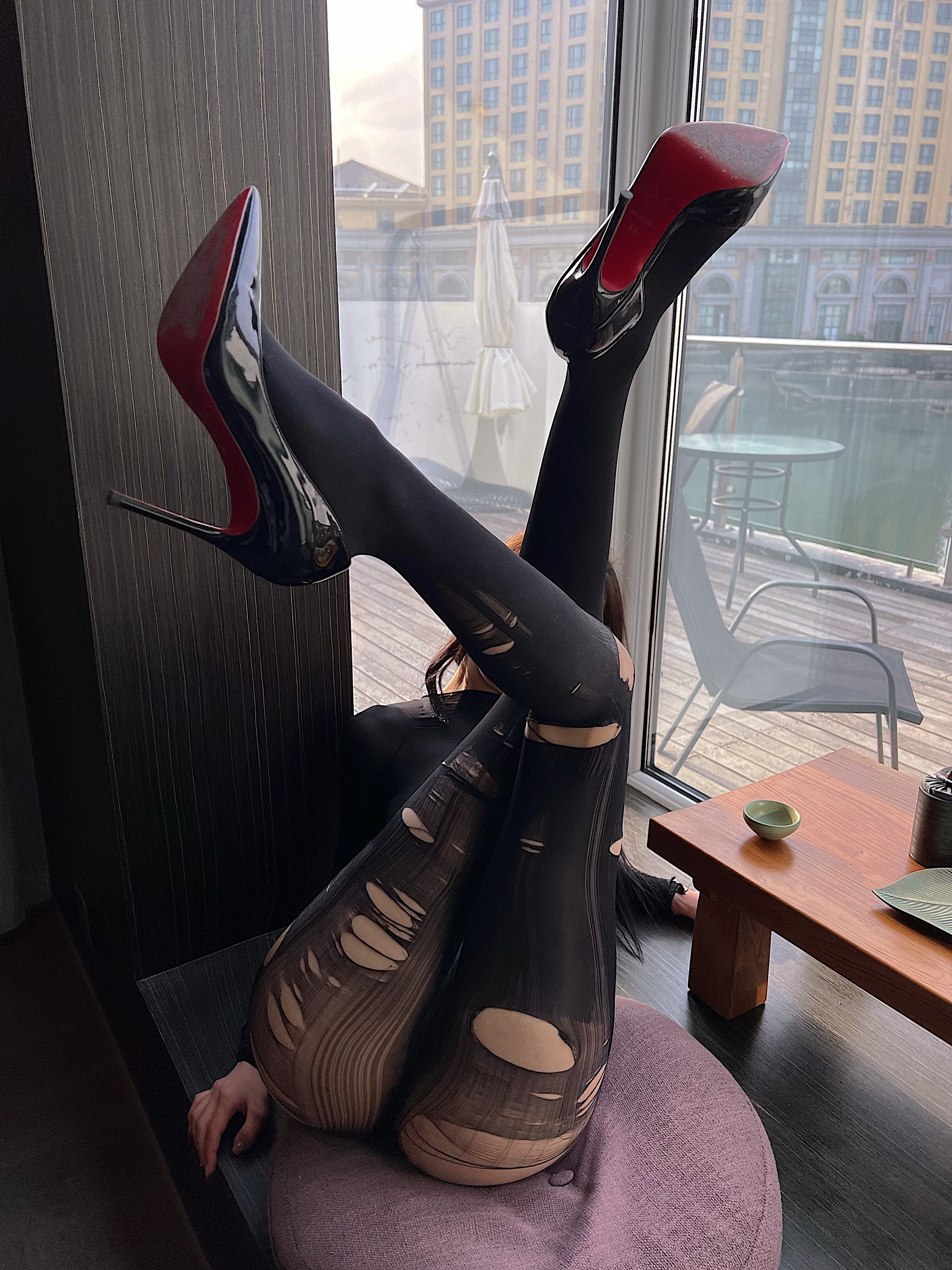 脸红Dearie_ 微密圈户外怼拍