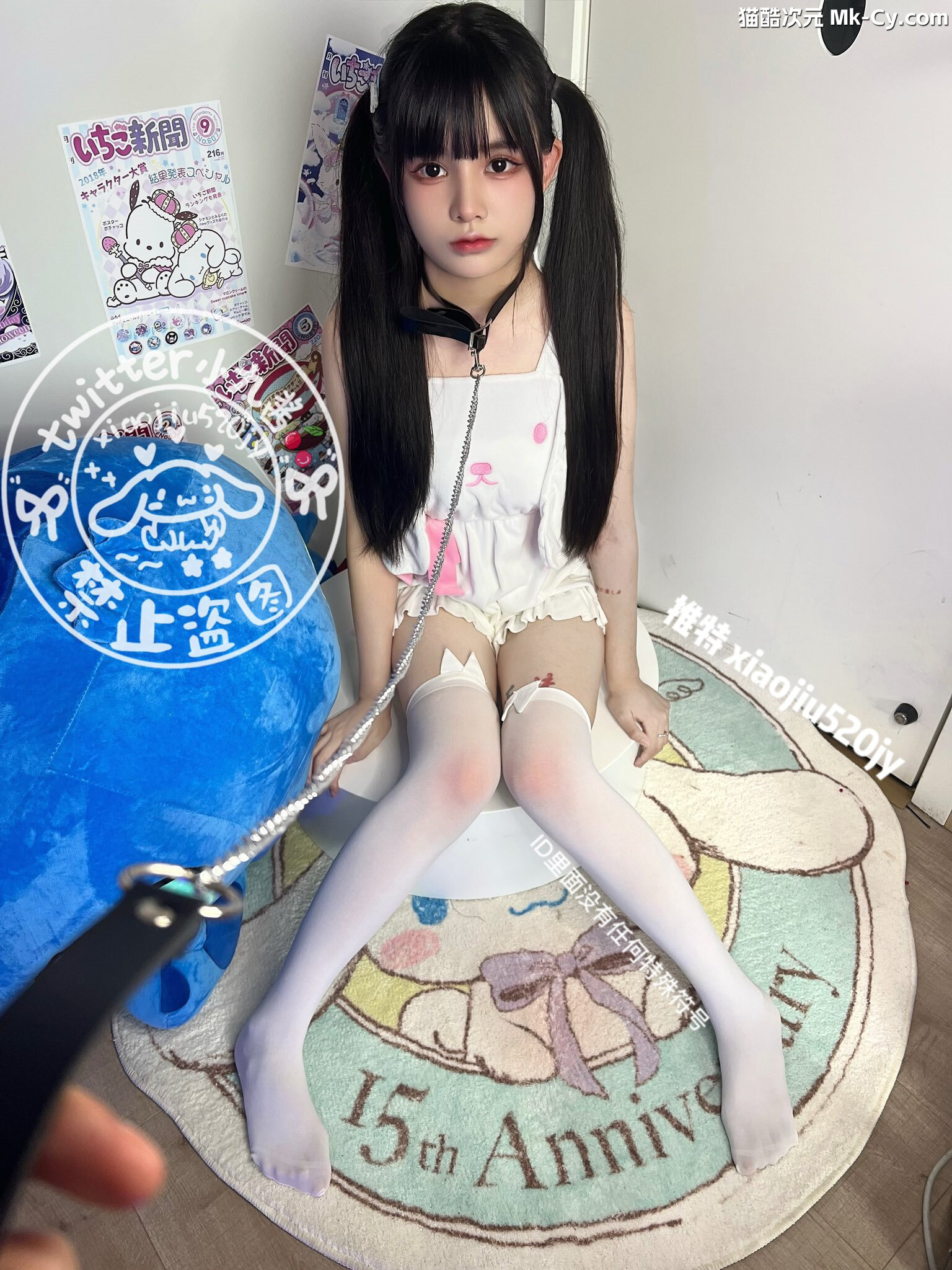 最新网红瓜曝光，抖音二次元卡哇伊可盐可甜高颜美少女【小九酱】露脸定制私拍，美鲍美菊道具自慰啪啪呻吟销魂，撸点很高