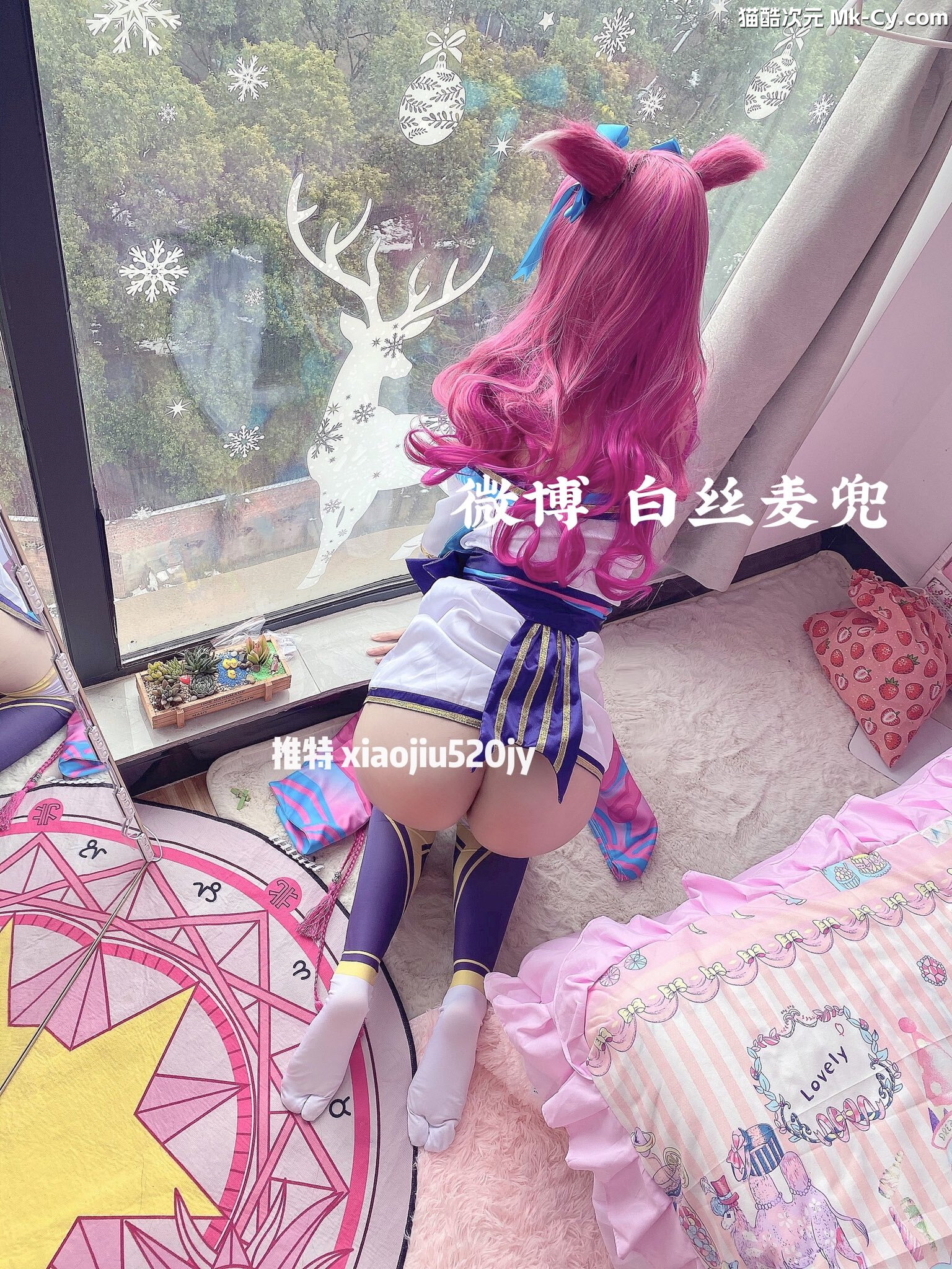 最新网红瓜曝光，抖音二次元卡哇伊可盐可甜高颜美少女【小九酱】露脸定制私拍，美鲍美菊道具自慰啪啪呻吟销魂，撸点很高