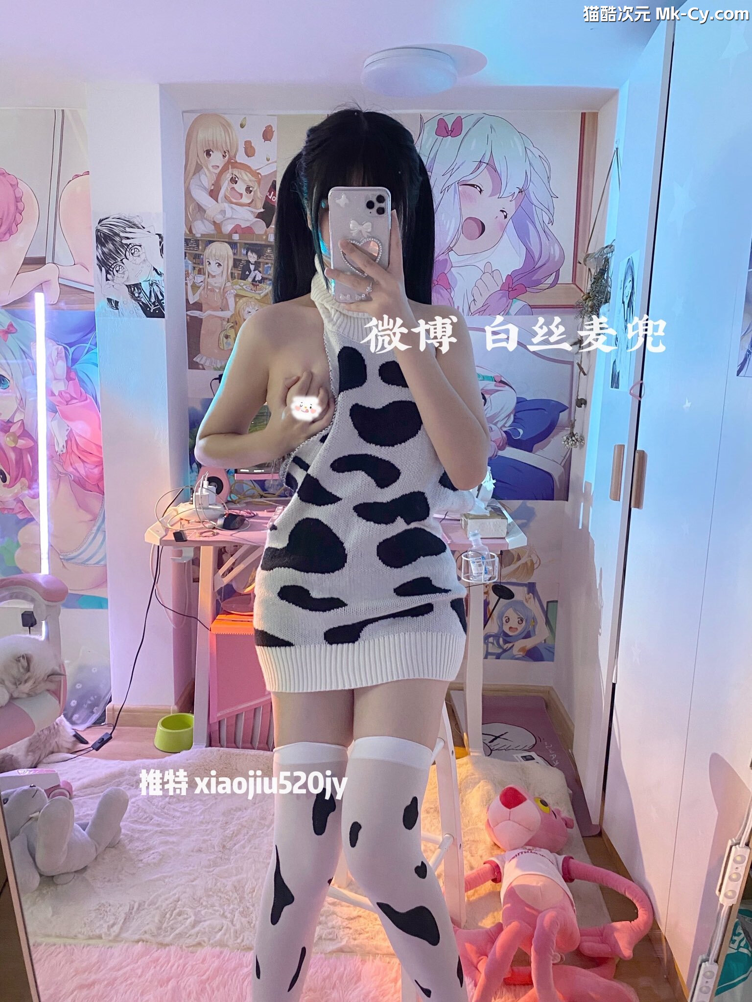 最新网红瓜曝光，抖音二次元卡哇伊可盐可甜高颜美少女【小九酱】露脸定制私拍，美鲍美菊道具自慰啪啪呻吟销魂，撸点很高