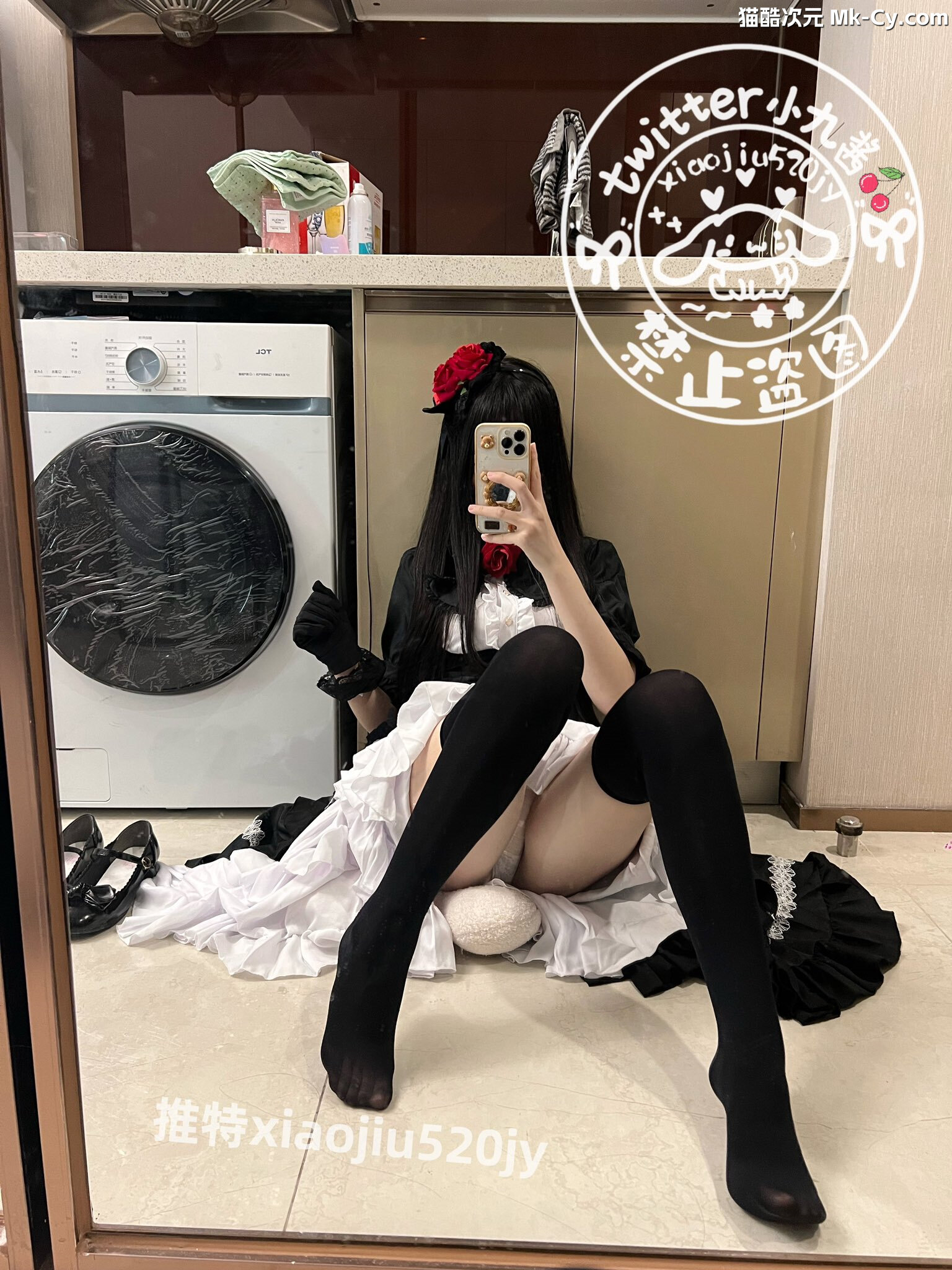 最新网红瓜曝光，抖音二次元卡哇伊可盐可甜高颜美少女【小九酱】露脸定制私拍，美鲍美菊道具自慰啪啪呻吟销魂，撸点很高