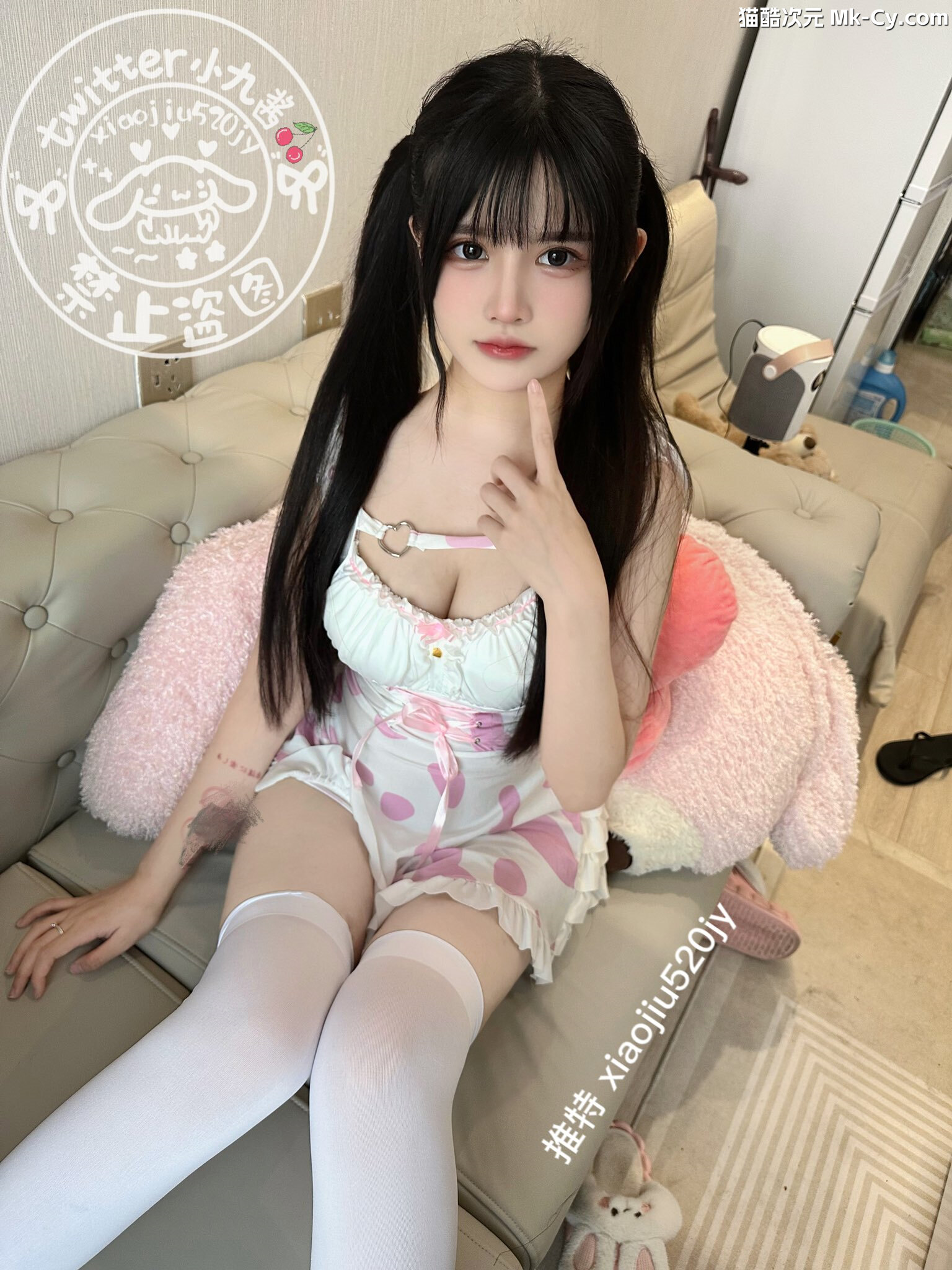 最新网红瓜曝光，抖音二次元卡哇伊可盐可甜高颜美少女【小九酱】露脸定制私拍，美鲍美菊道具自慰啪啪呻吟销魂，撸点很高