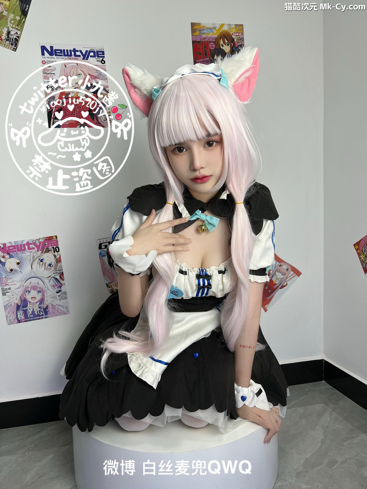 最新网红瓜曝光，抖音二次元卡哇伊可盐可甜高颜美少女【小九酱】露脸定制私拍，美鲍美菊道具自慰啪啪呻吟销魂，撸点很高