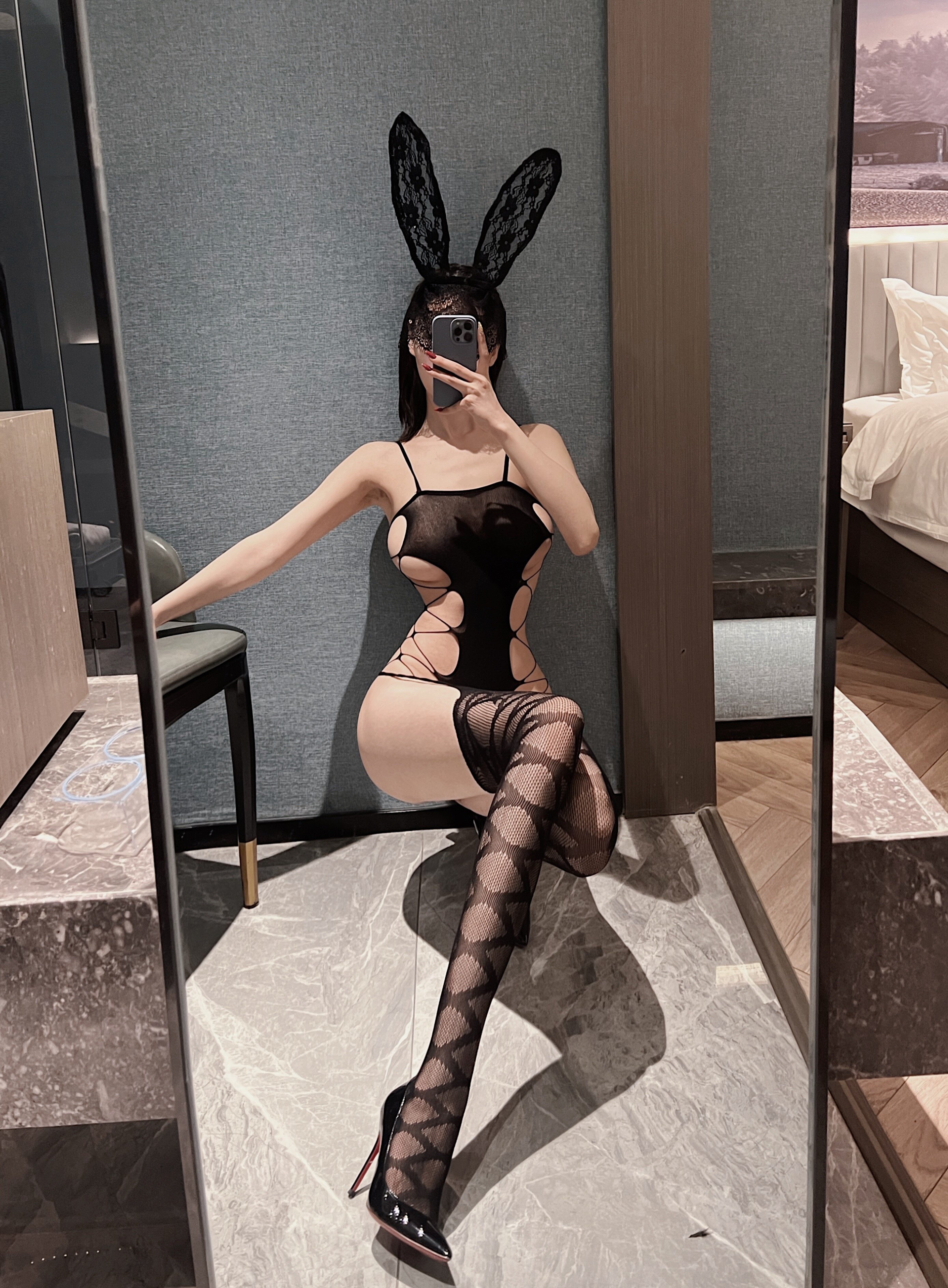 脸红Dearie_ 微密圈兔女郎合集