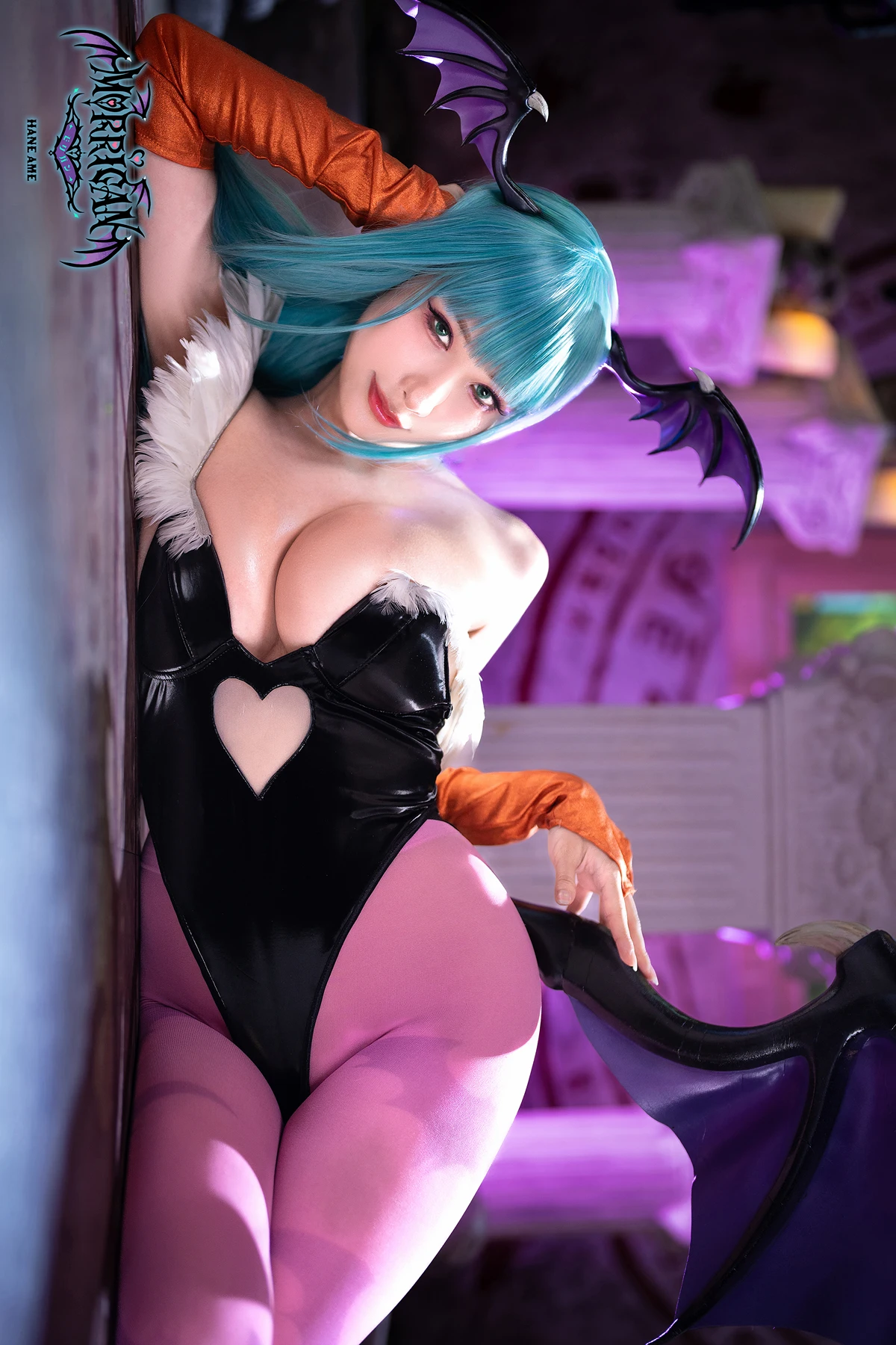 Cosplay HaneAme 雨波 – 恶魔战士 莫莉卡