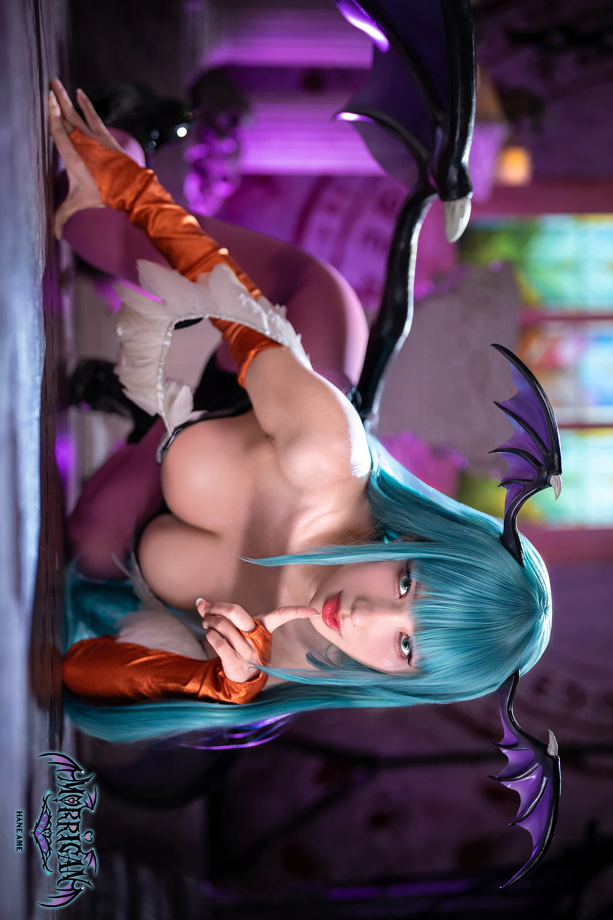 Cosplay HaneAme 雨波 – 恶魔战士 莫莉卡