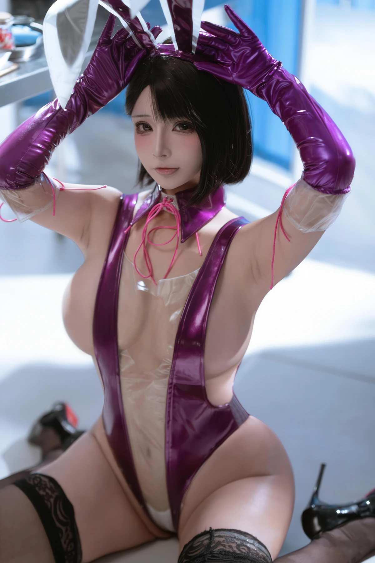 Cosplay Yuuhui玉汇 – 校医室 Set.02