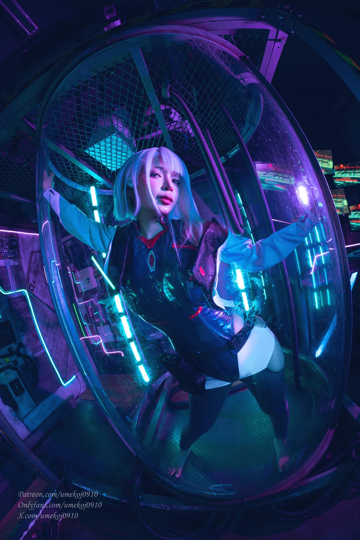 Cosplay Umeko.J – Lucy Cyberpunk Edgerunner Set.01