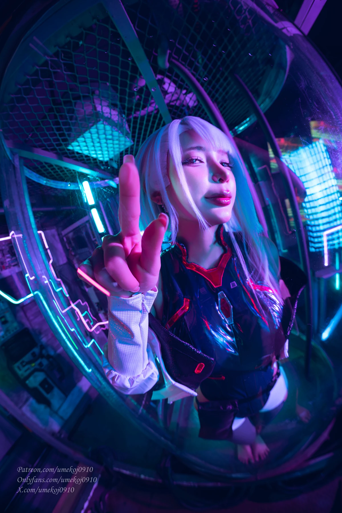 Cosplay Umeko.J – Lucy Cyberpunk Edgerunner Set.01