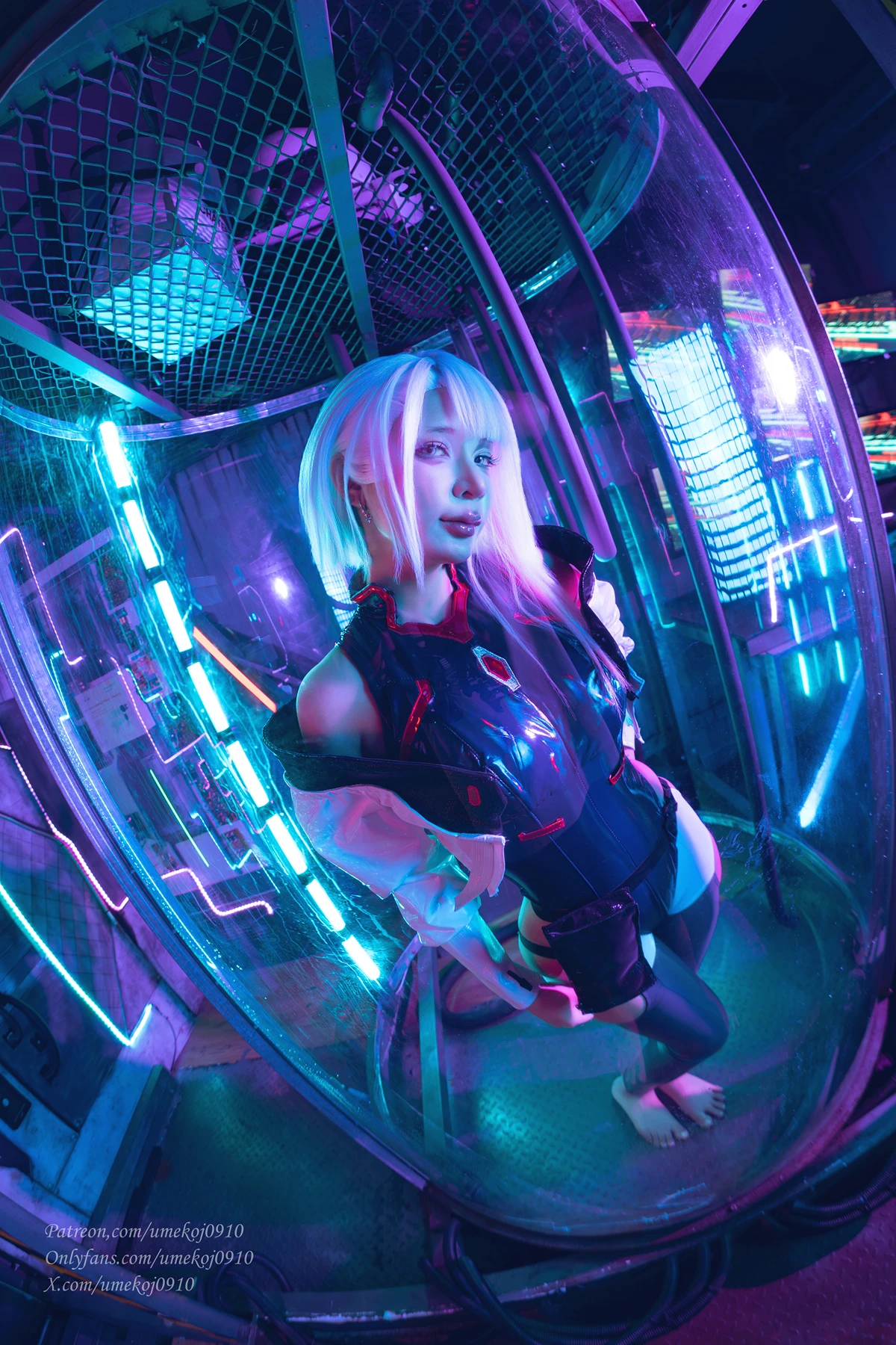 Cosplay Umeko.J – Lucy Cyberpunk Edgerunner Set.01