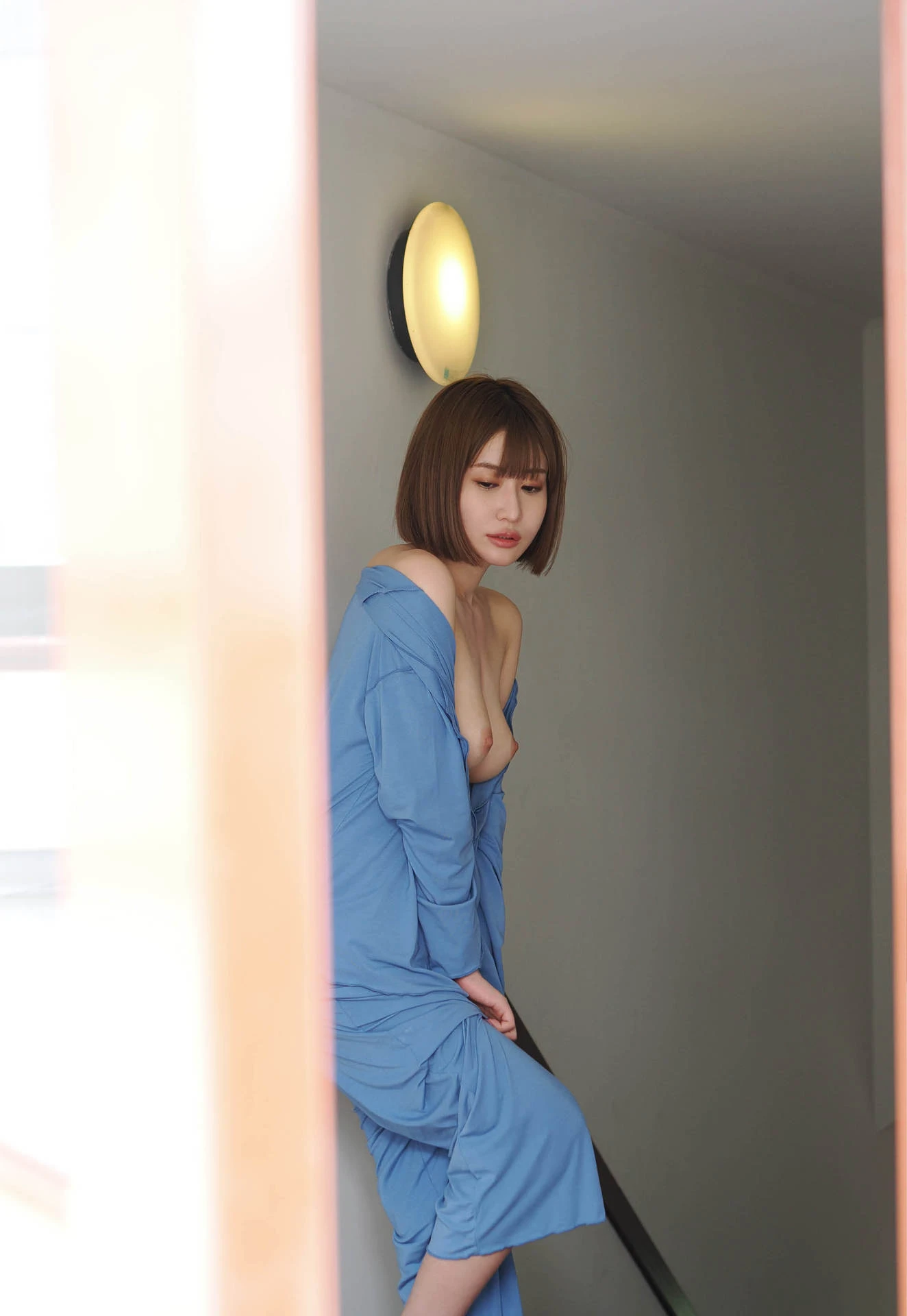 Riho Fujimori 藤森里穂, 山岸伸 × SOFT ON DEMANDデジタル写真集 「nostalgia」 Set.01