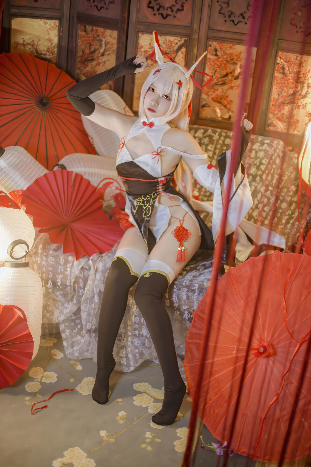 Coser@二佐Nisa - 碧蓝航线 绫波新春旗袍