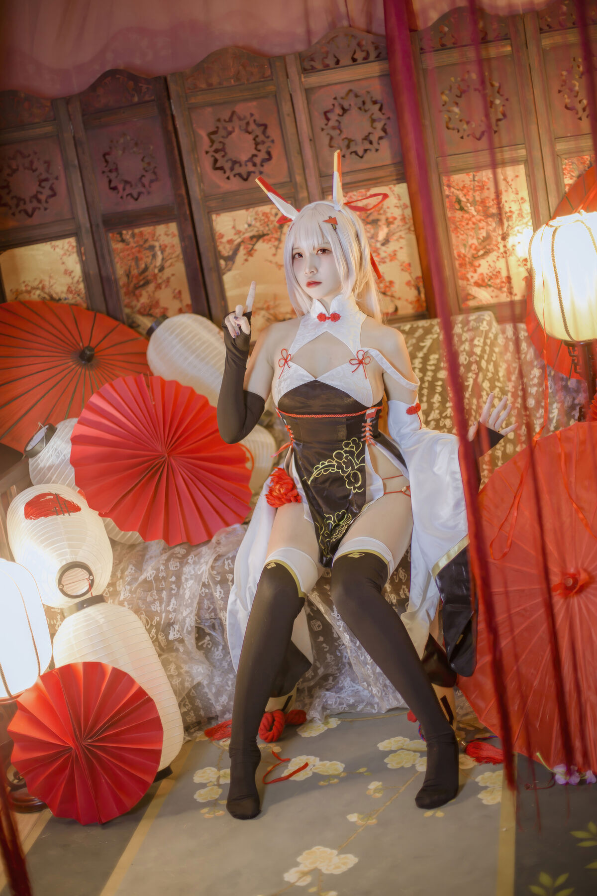 Coser@二佐Nisa - 碧蓝航线 绫波新春旗袍