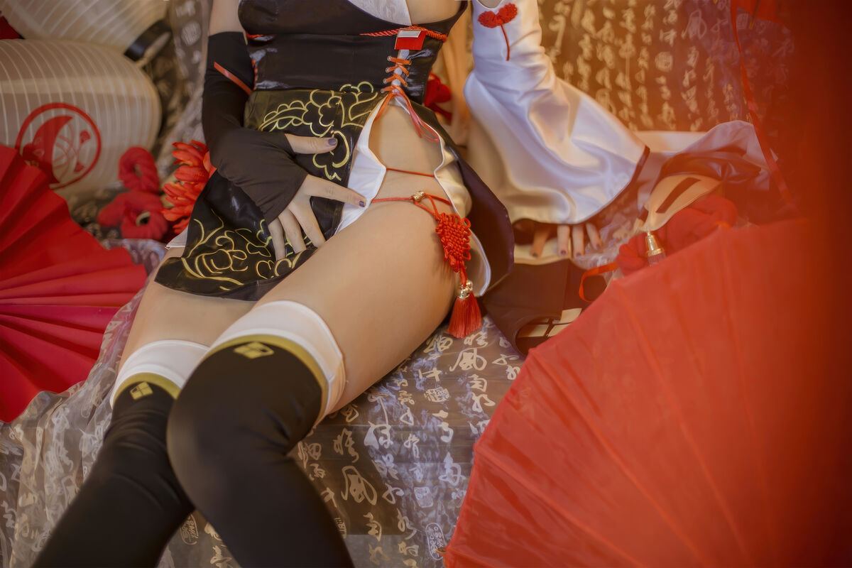 Coser@二佐Nisa - 碧蓝航线 绫波新春旗袍