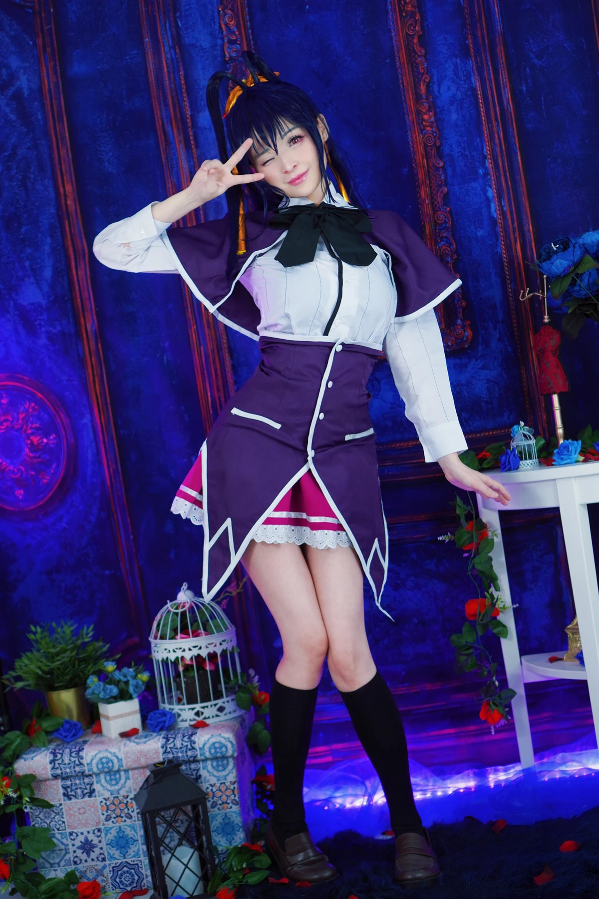 Cosplay Hidori Rose – Akeno Himejima 恶魔高校姬岛朱乃