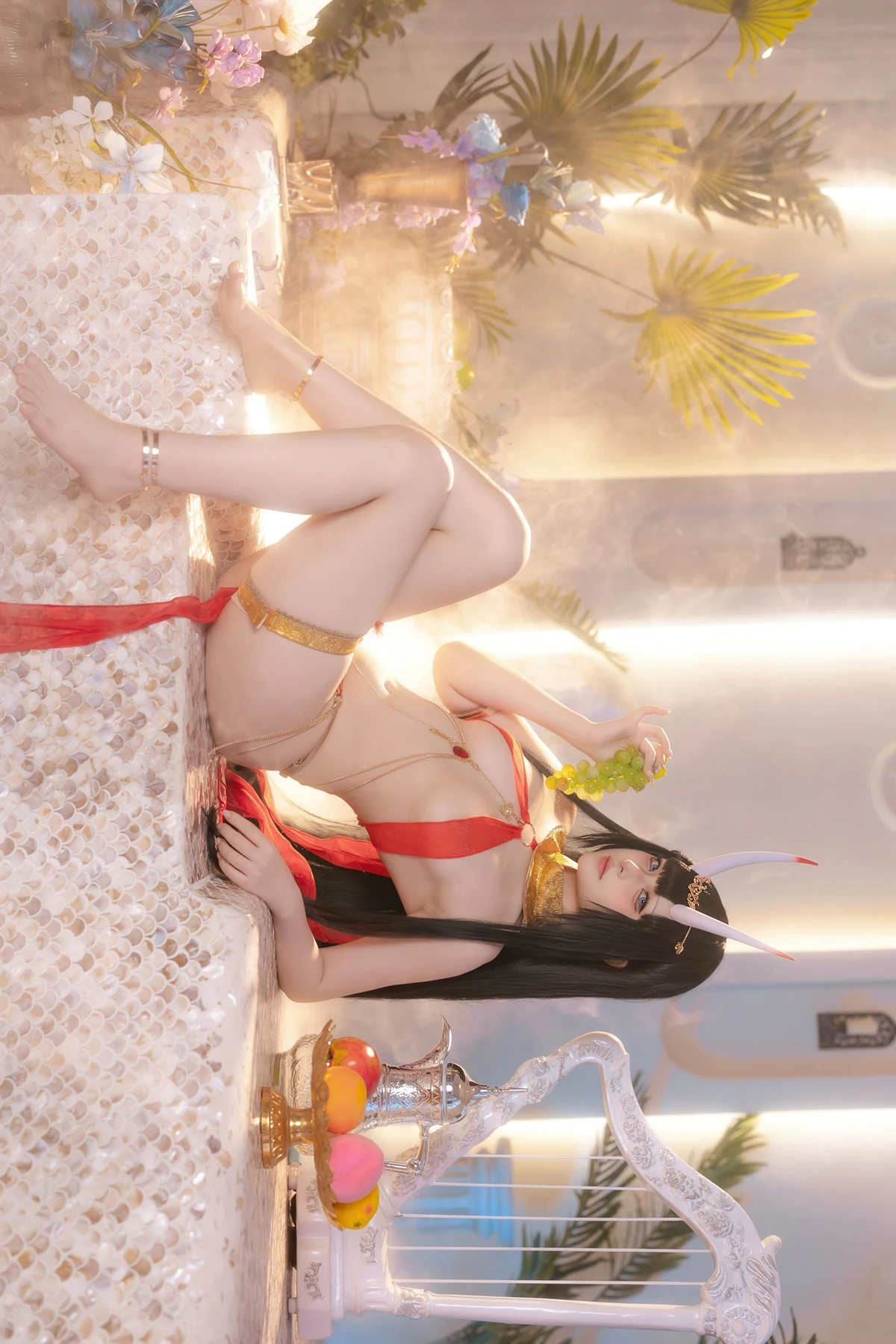 Cosplay 屿鱼 – 碧蓝航线 能代 赤纱浴影