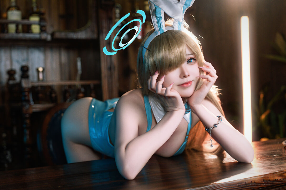 Coser@前野太太 - 蔚蓝档案 一之濑明日奈 兔女郎