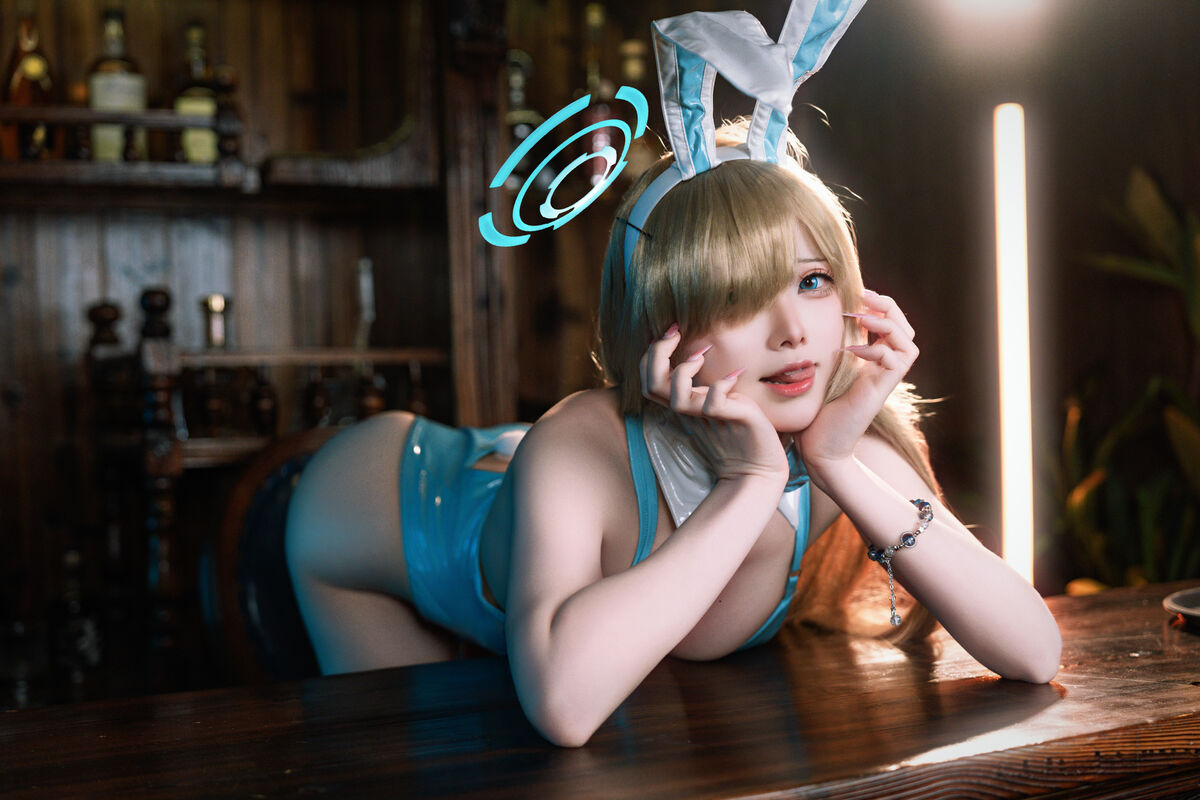 Coser@前野太太 - 蔚蓝档案 一之濑明日奈 兔女郎