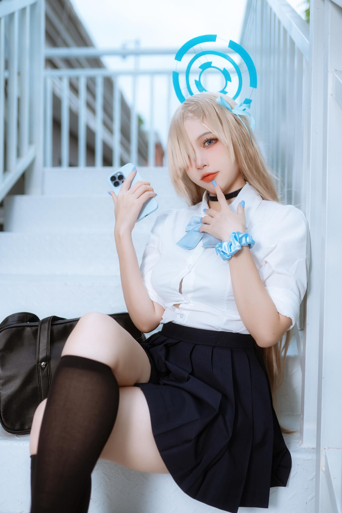 Coser@二佐Nisa - 蔚蓝档案 一之濑明日奈 学生制服
