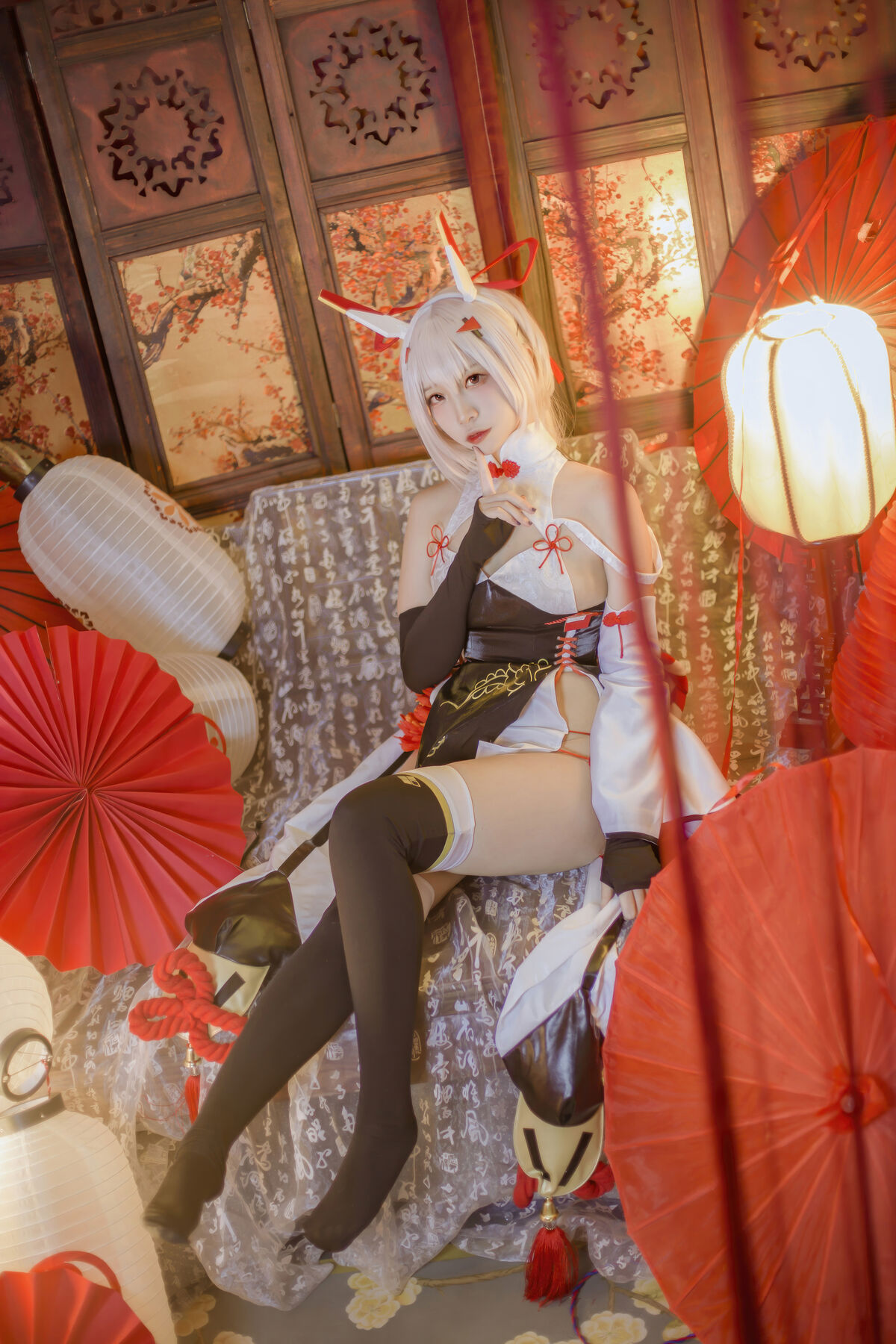 Coser@二佐Nisa - 碧蓝航线 绫波新春旗袍