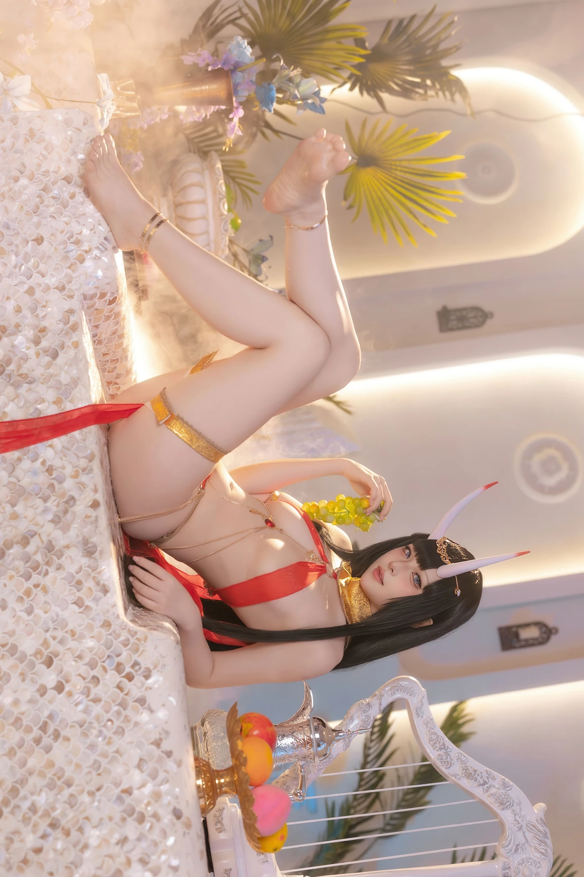 Cosplay 屿鱼 – 碧蓝航线 能代 赤纱浴影