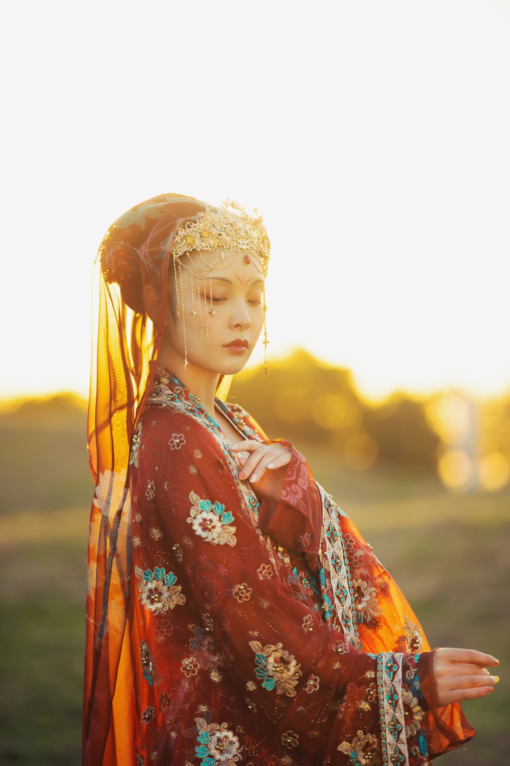 芦苇晚风鸣