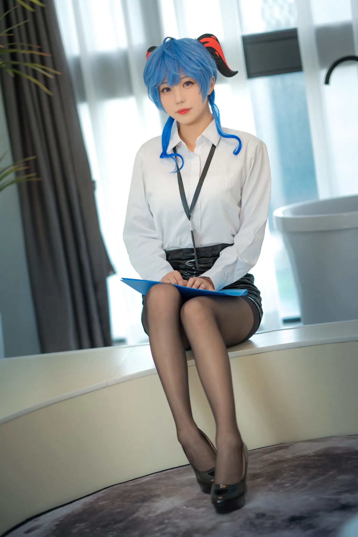 [Cosplay] 影子喵Ghost 甘雨OL