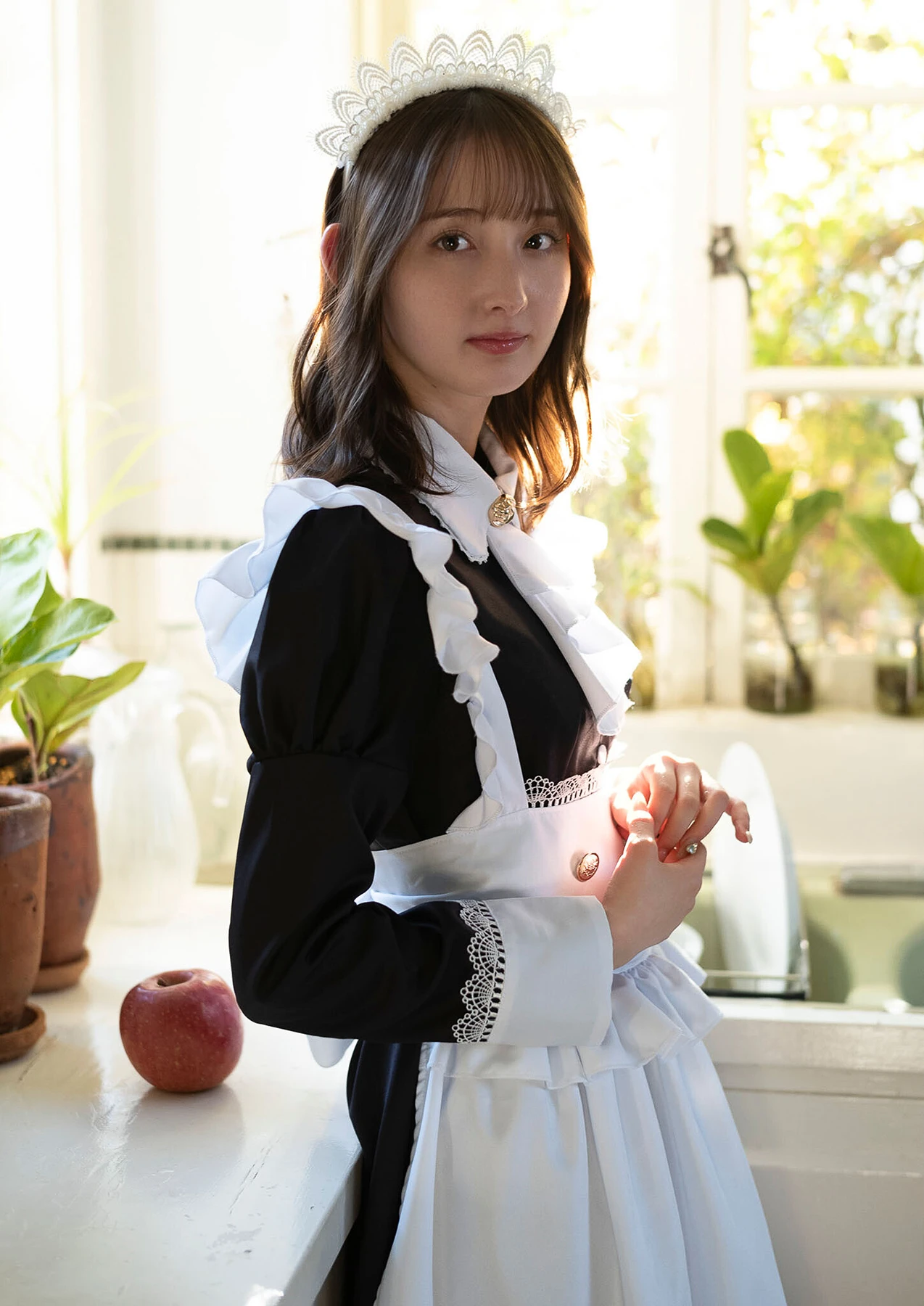 Nana Cecile 菜那セシル, デジタル写真集 『きまぐれ天使の悪戯』 Set.01