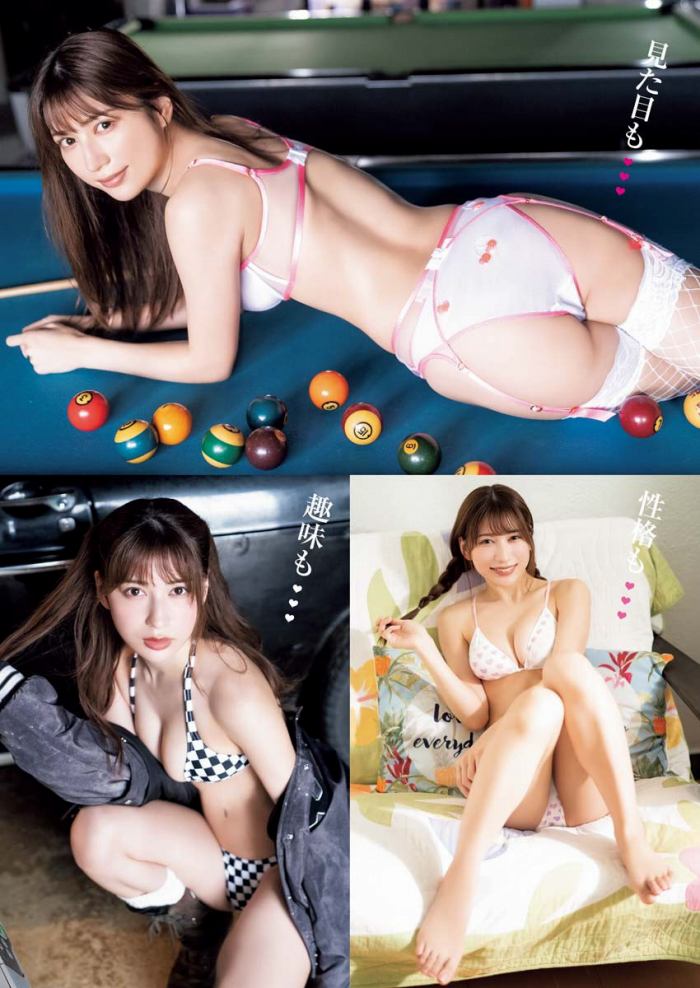 雪平莉左 グラマラス美女の水着グラビア画像！