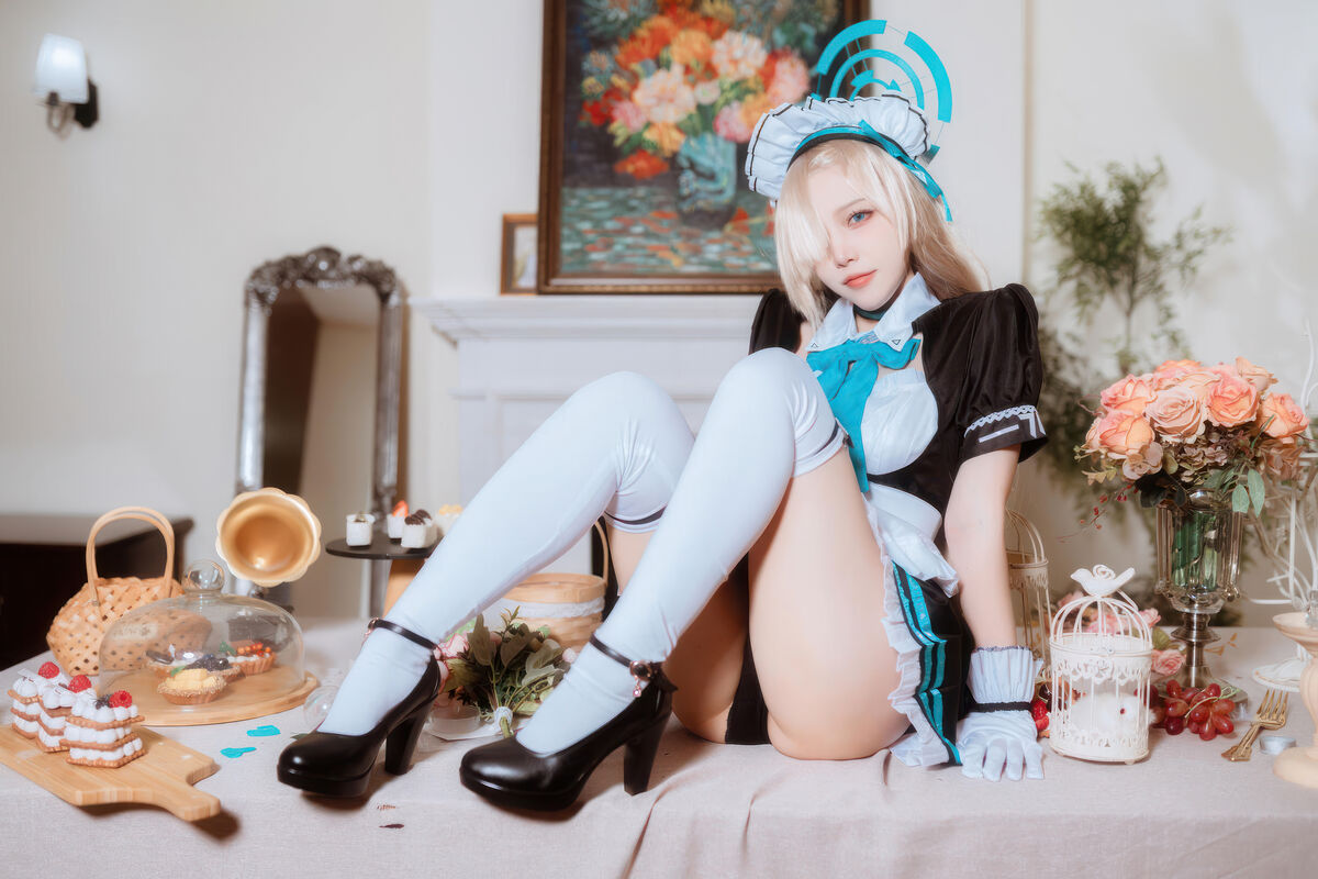 Coser@二佐Nisa - 蔚蓝档案 明日奈女仆