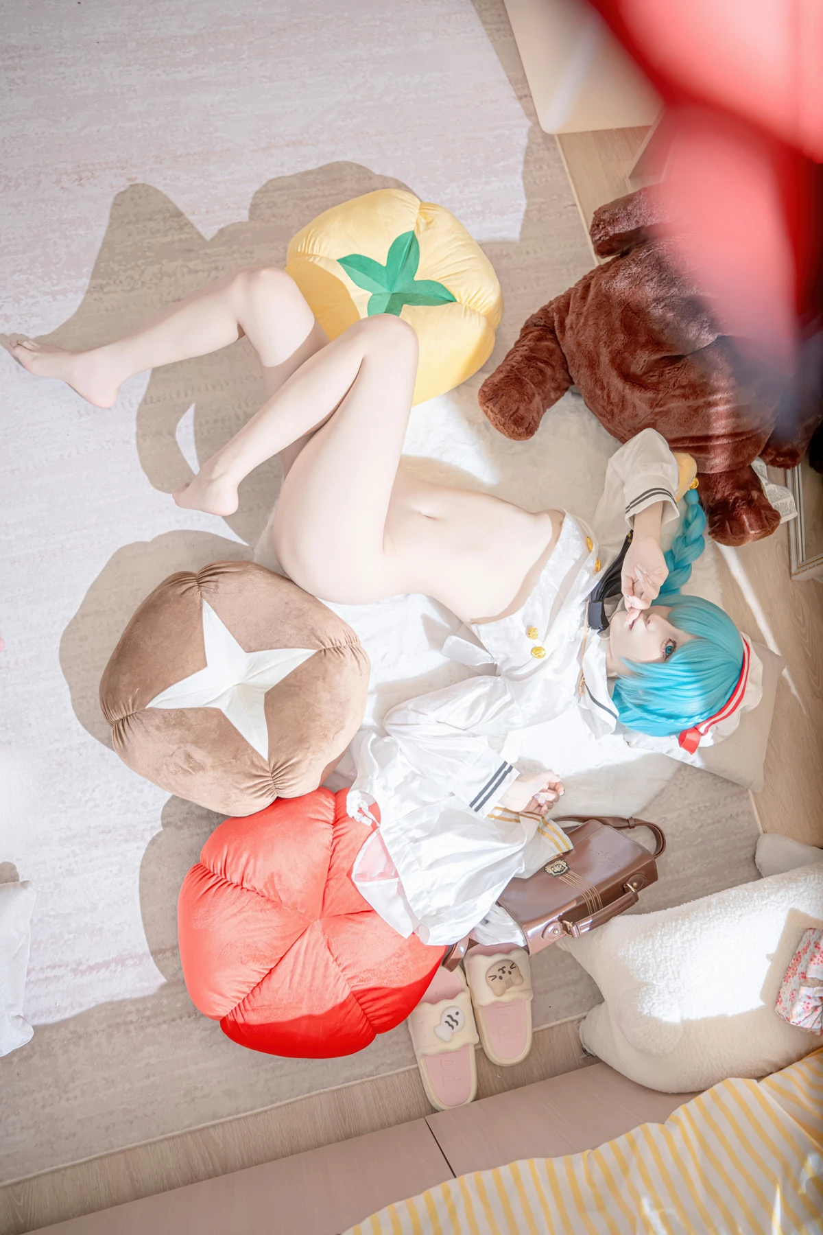Cosplay 纸悦Etsu_ko – 雅努斯JK 碧蓝航线