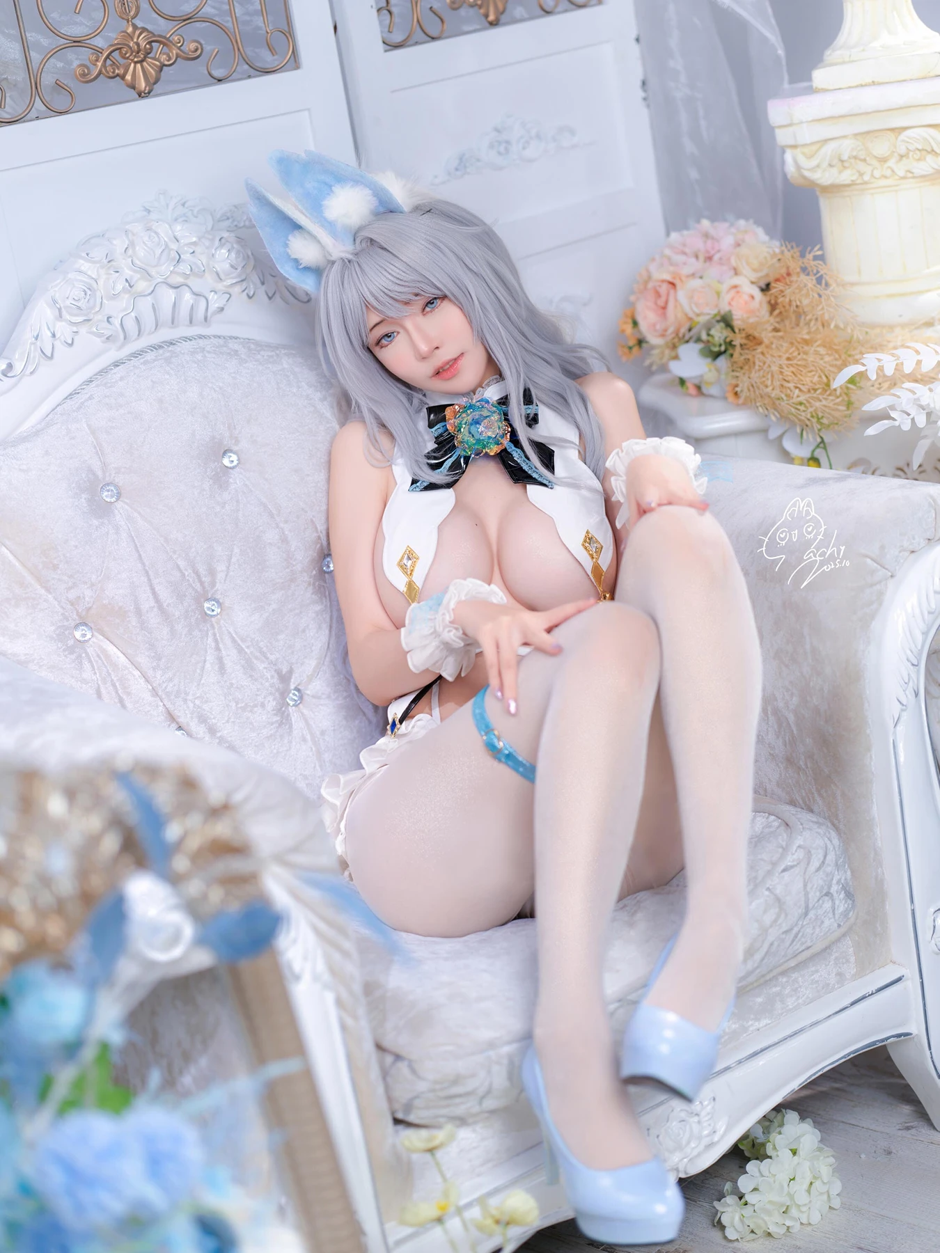 Cosplay Machi馬吉 – White Rabbit