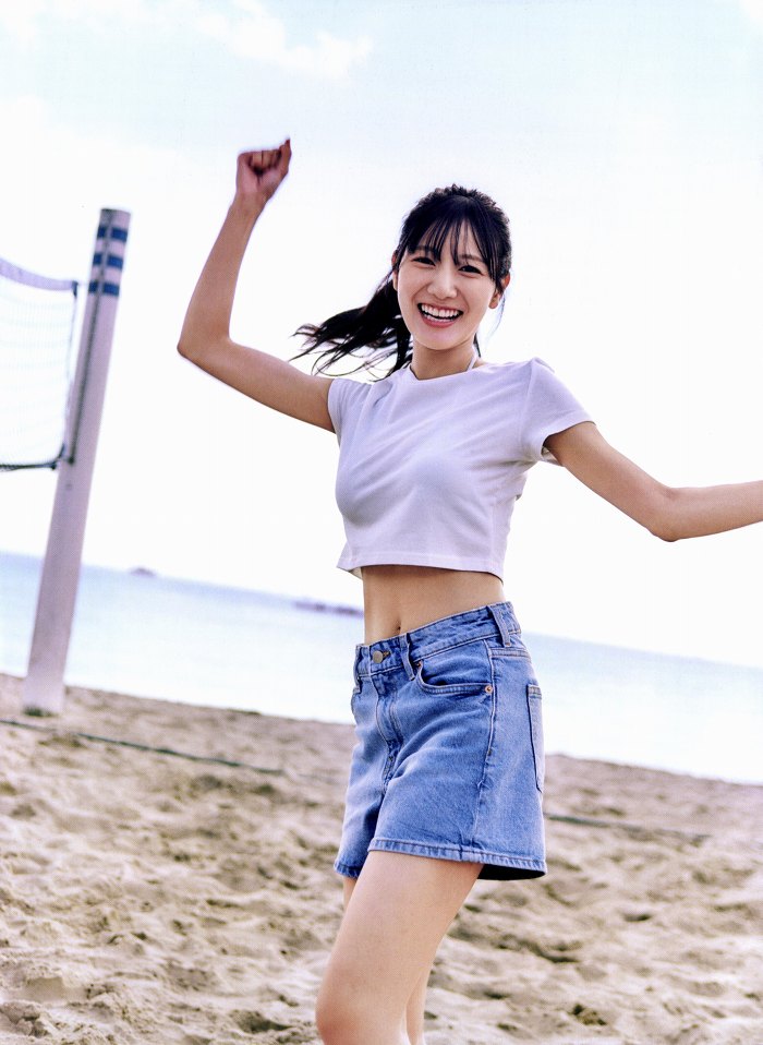 河田陽菜 ぷるふわバストの水着グラビア画像！